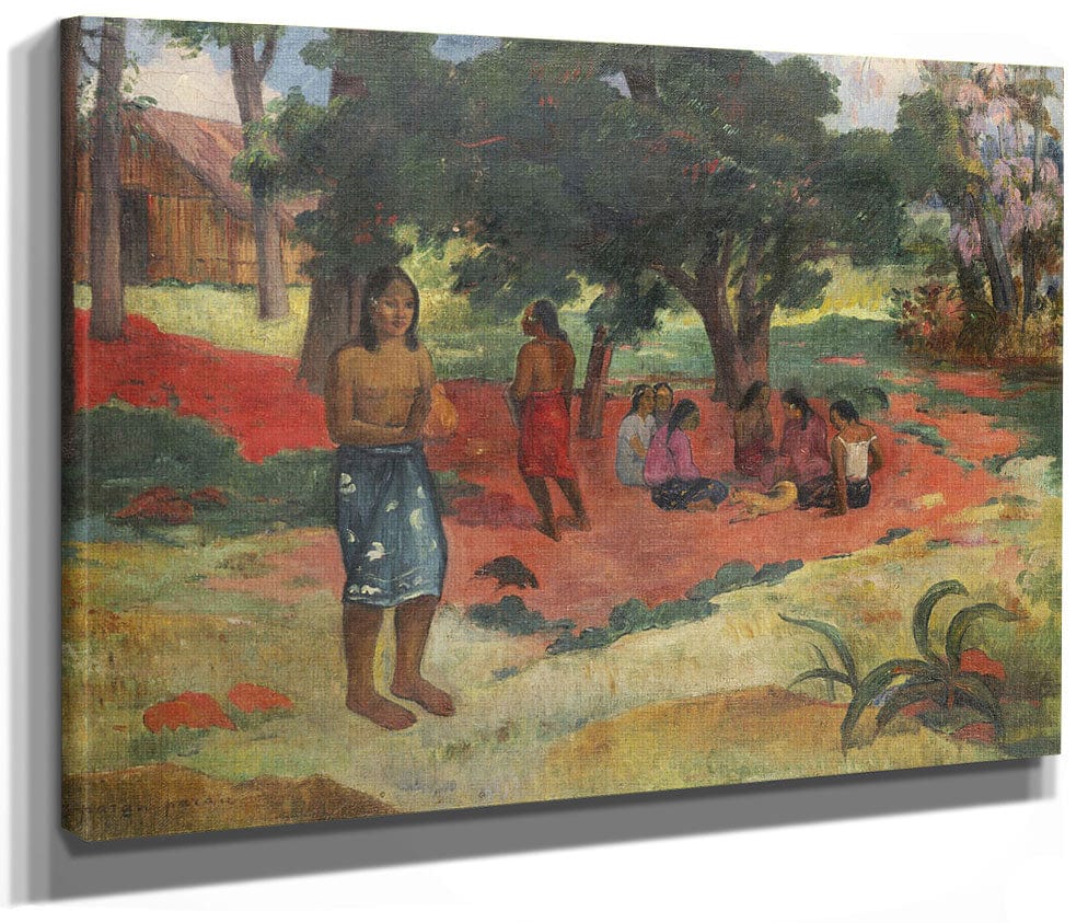 Parau Parau (Whispered Words) By Paul Gauguin