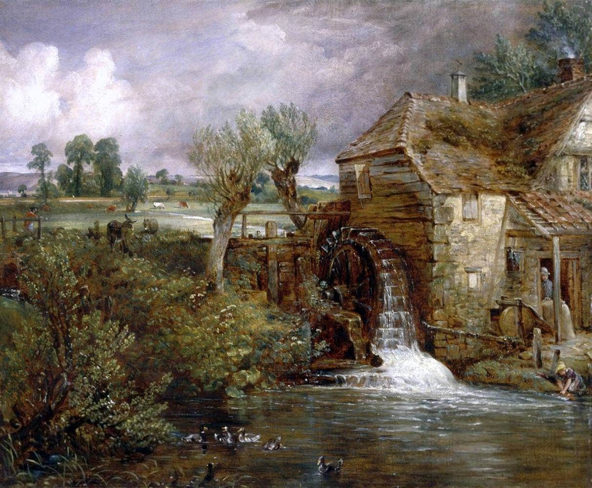 Parham Mill, Gillingham Painting John Constable Canvas Art - Image 5