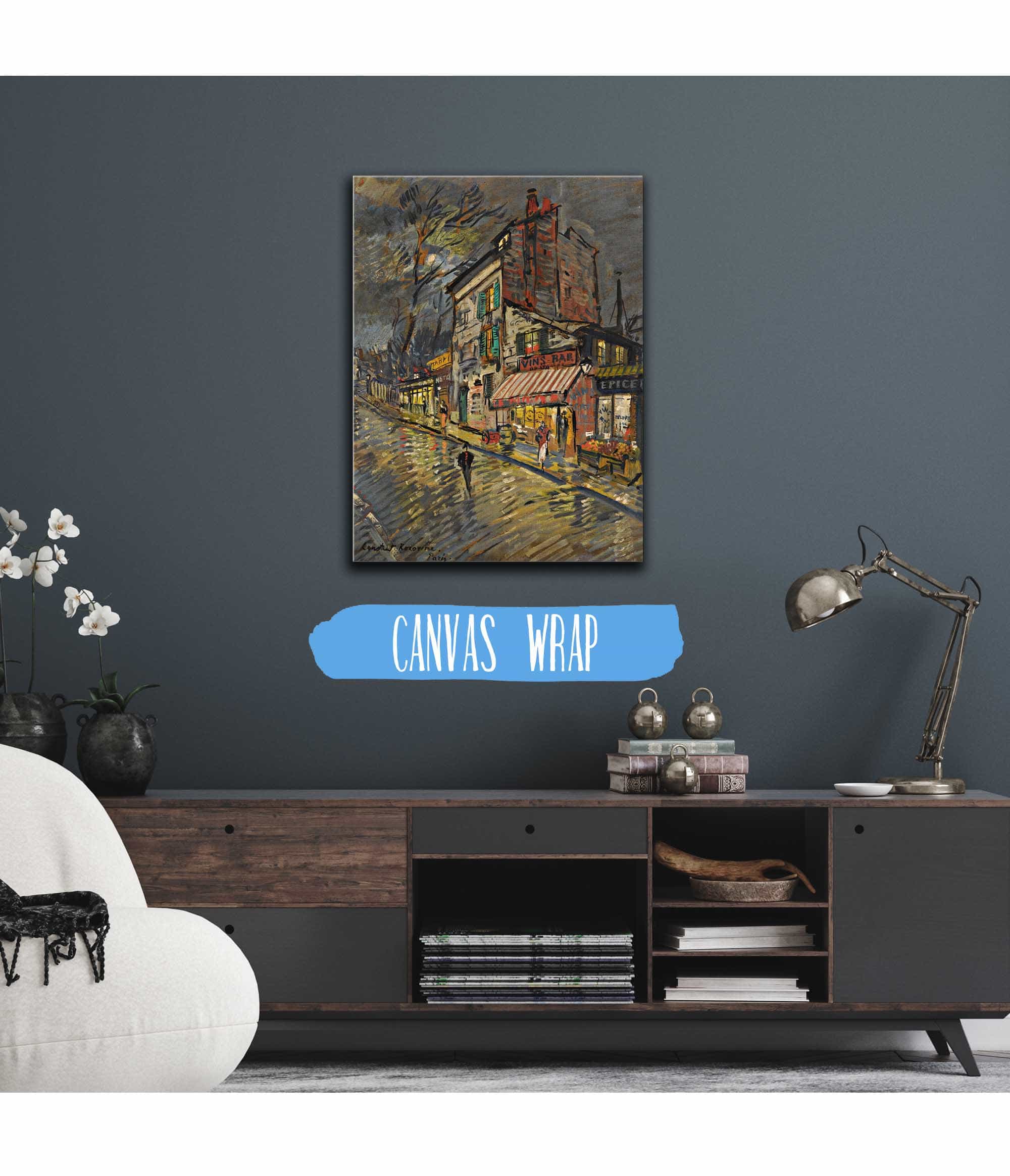 Paris By Night by Konstantin Alexeevich Korovin - Image 3