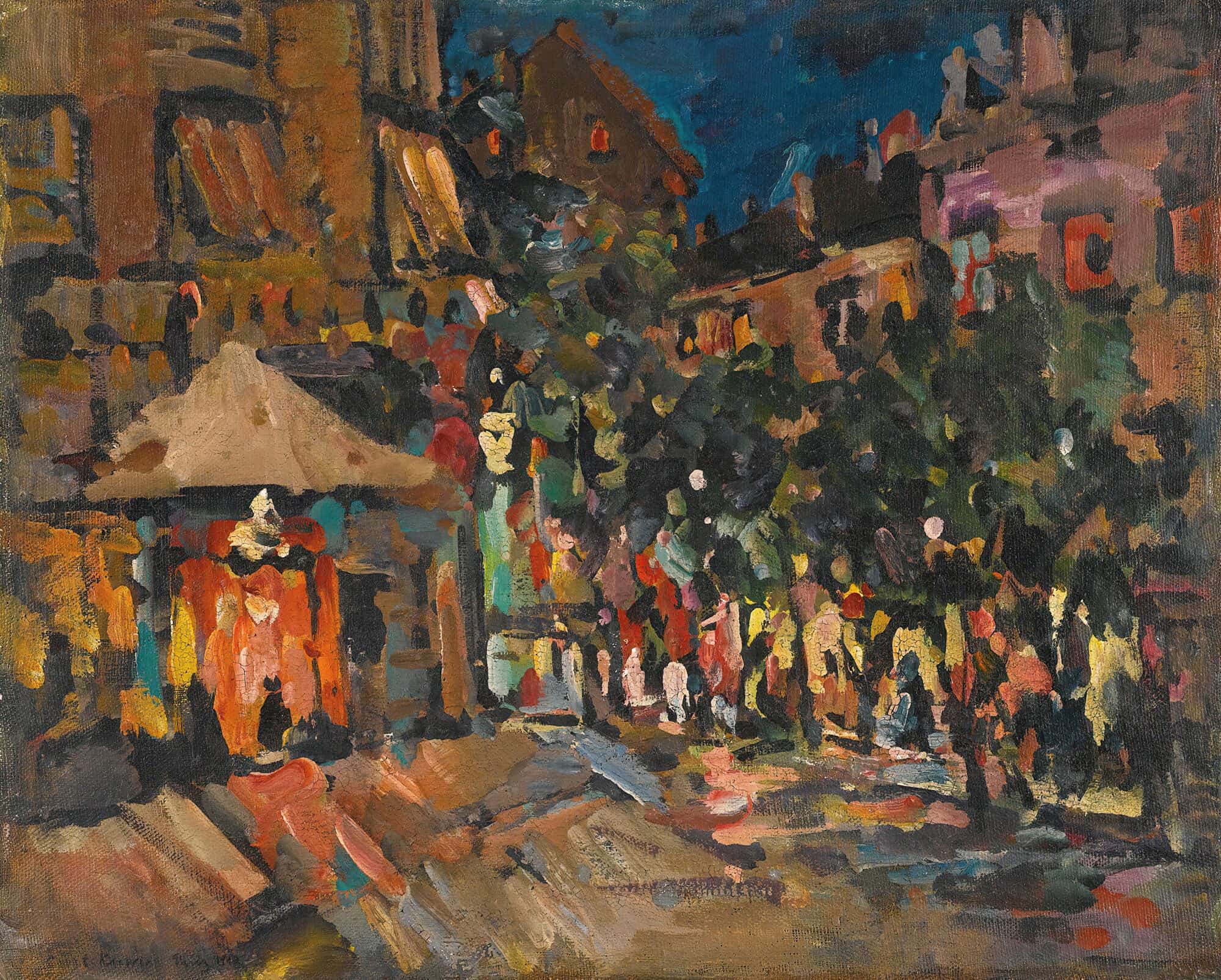 Paris By Night by Konstantin Alexeevich Korovin - Image 5