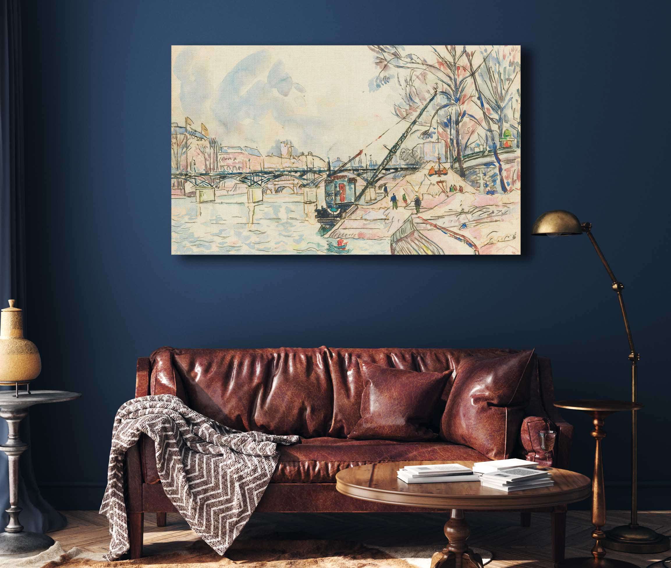 Paris La Seine Au Pont Des Arts by Paul Signac - Image 4