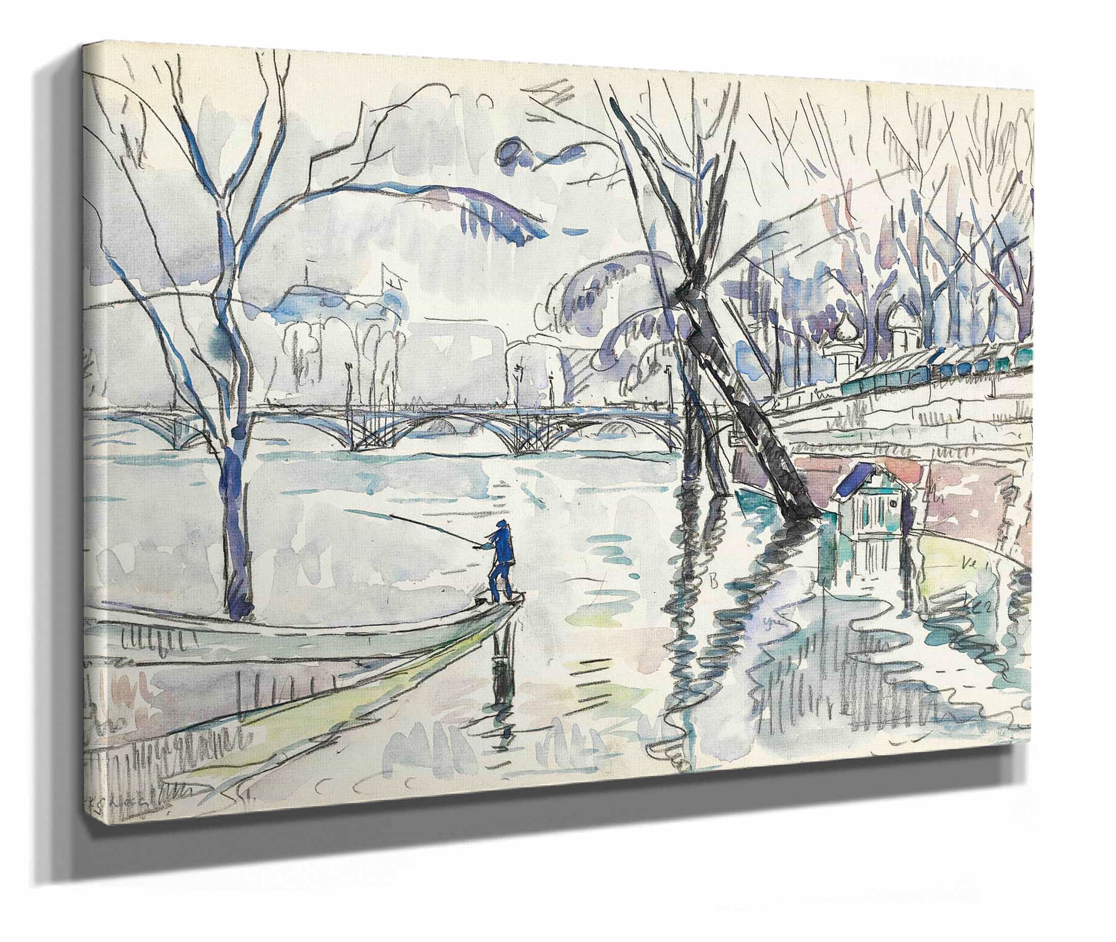 Paris Le Pont Des Arts by Paul Signac - Image 2
