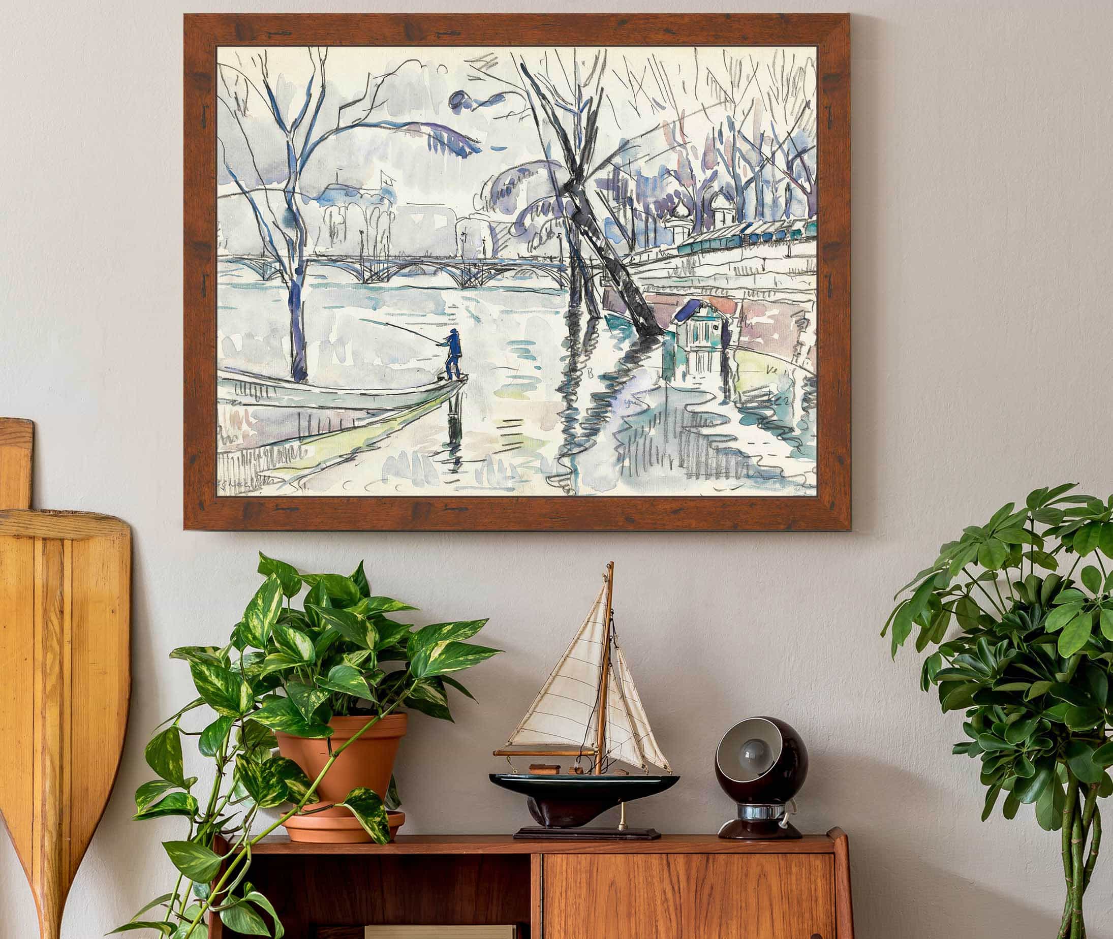Paris Le Pont Des Arts by Paul Signac - Image 3