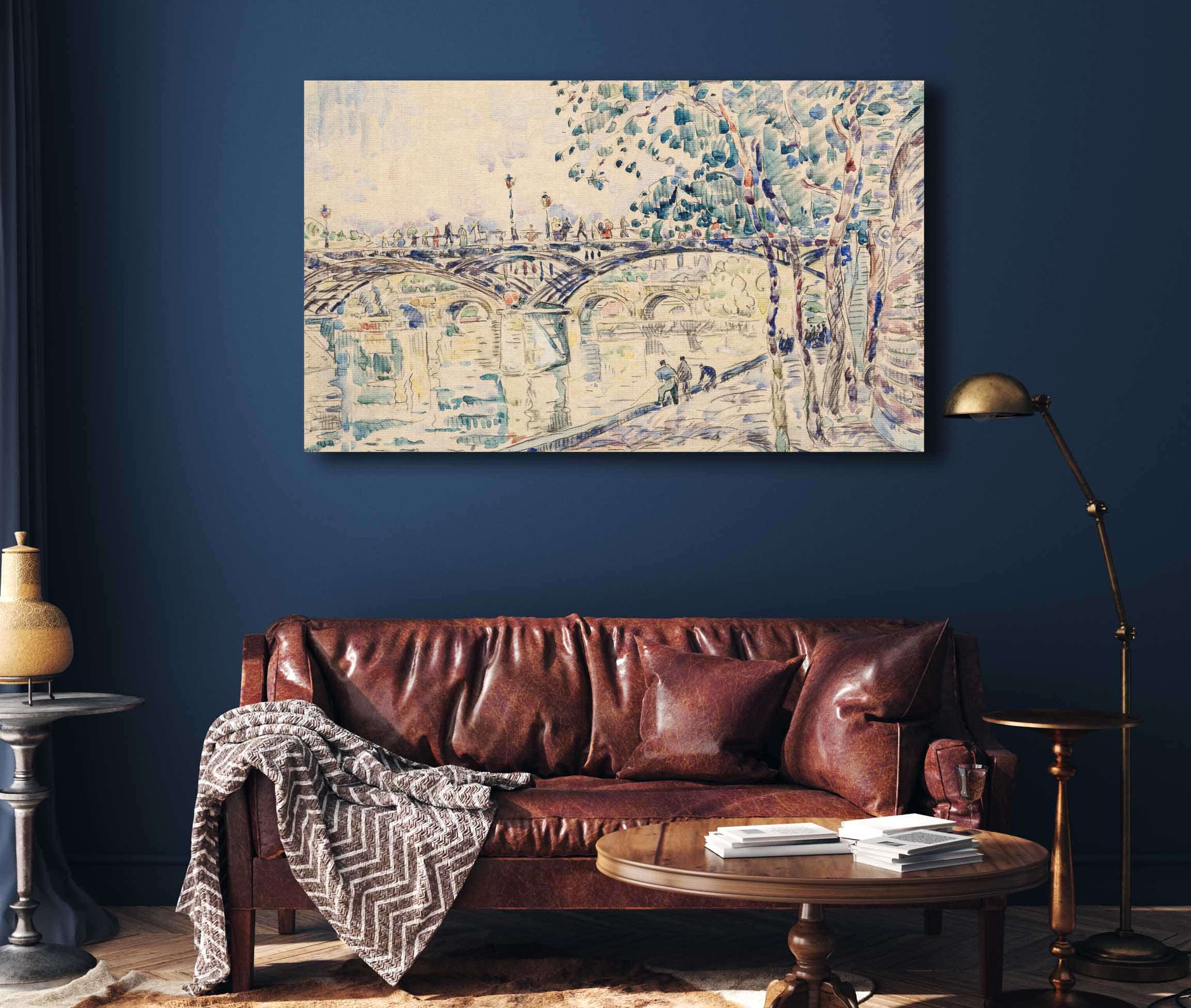 Paris Le Pont Des Arts by Paul Signac - Image 8