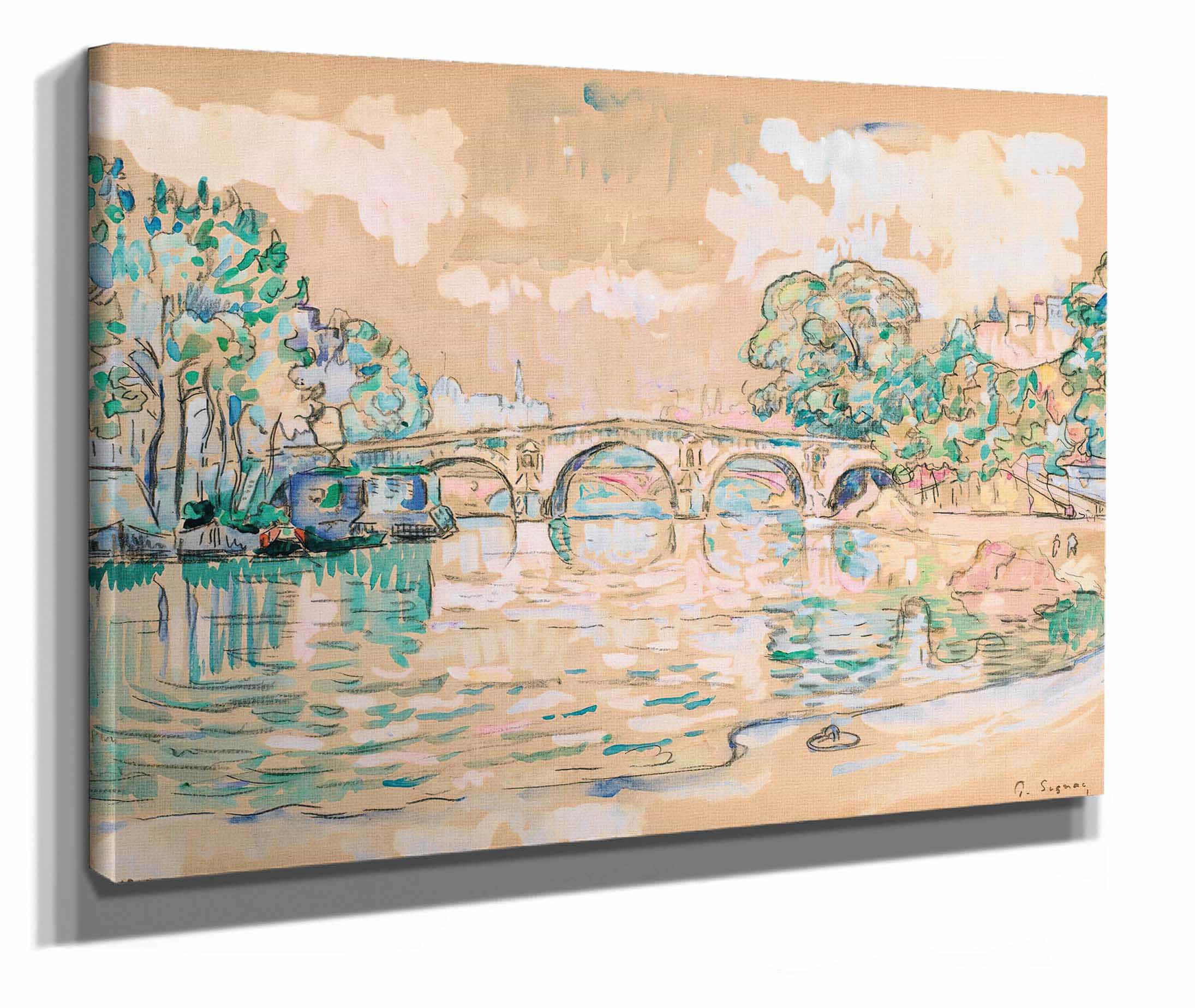Paris Le Pont Marie by Paul Signac - Image 2