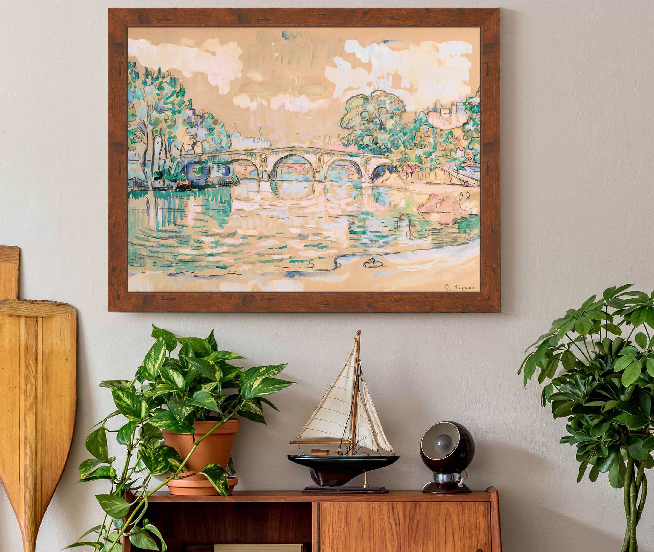 Paris Le Pont Marie by Paul Signac - Image 3