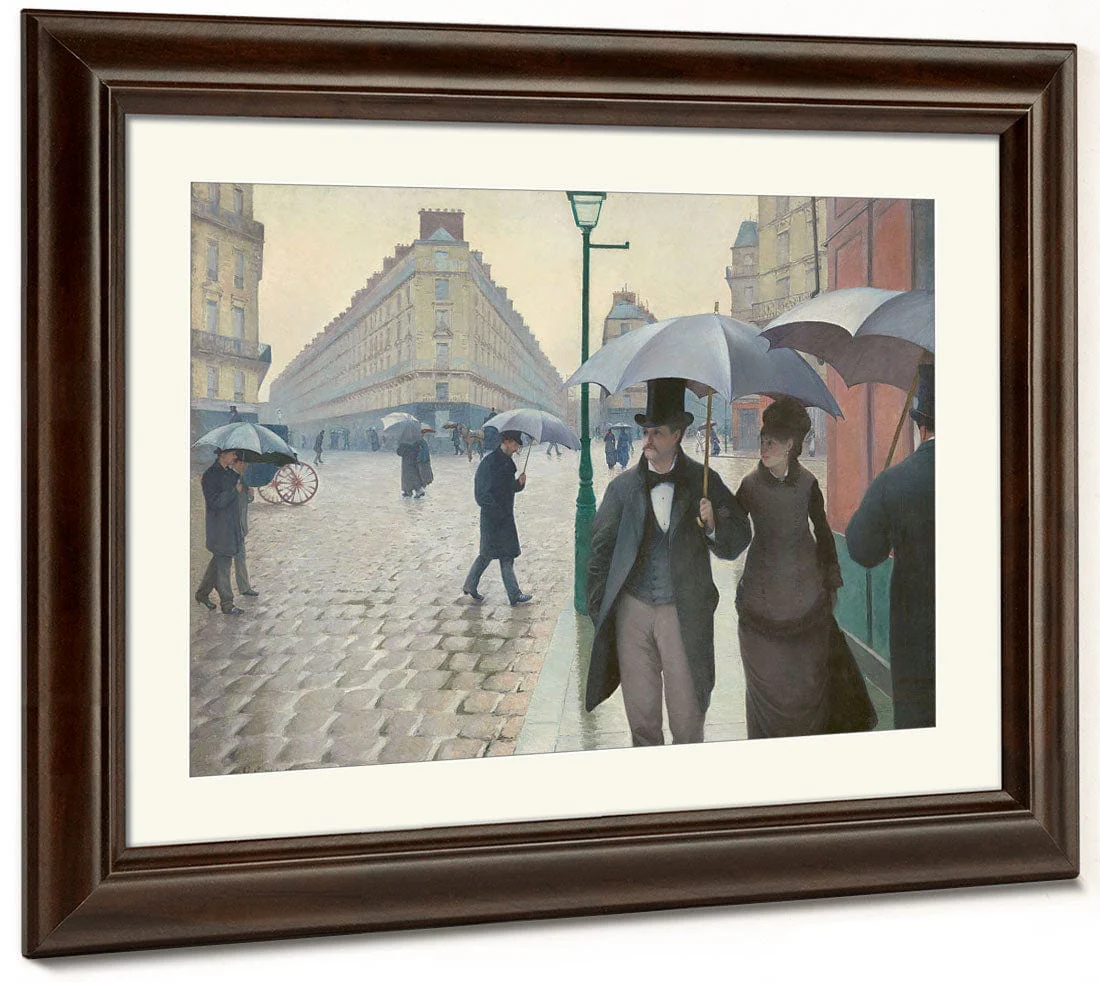 Paris Street, A Rainy Day By Gustave Caillebotte - Image 3