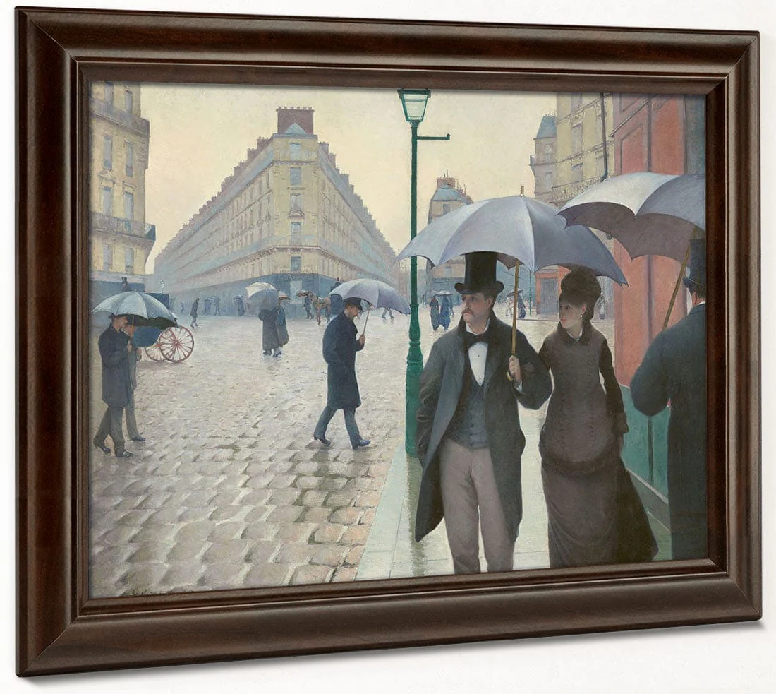 Paris Street, A Rainy Day By Gustave Caillebotte - Image 4