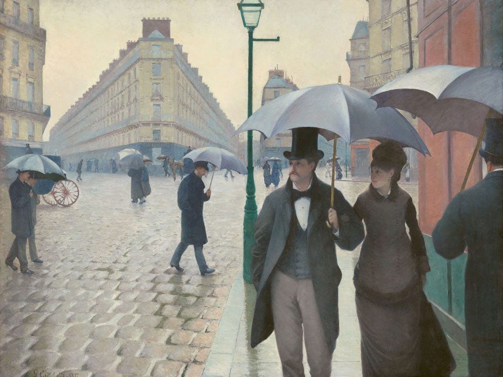 Paris Street, A Rainy Day By Gustave Caillebotte - Image 5