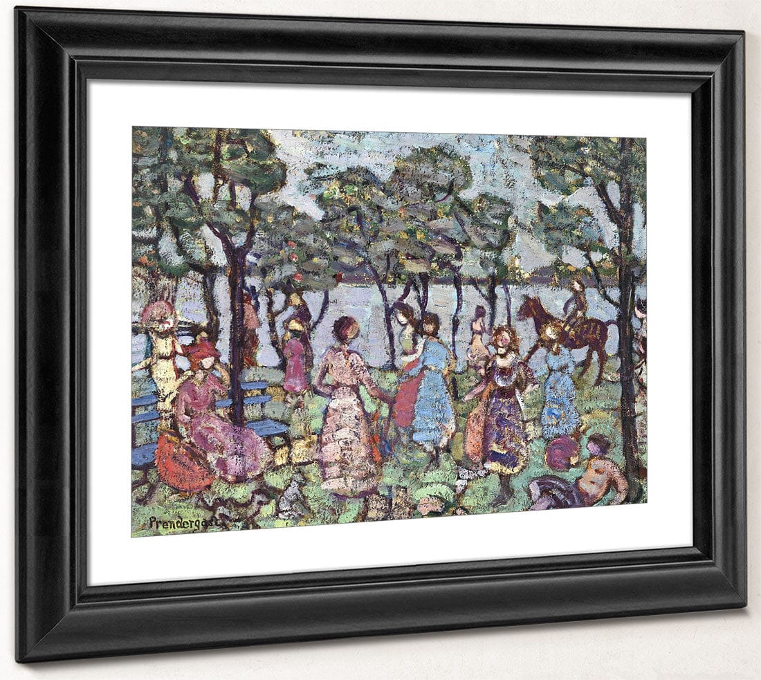 Park By The Sea By Maurice Brazil Prendergast - Image 2