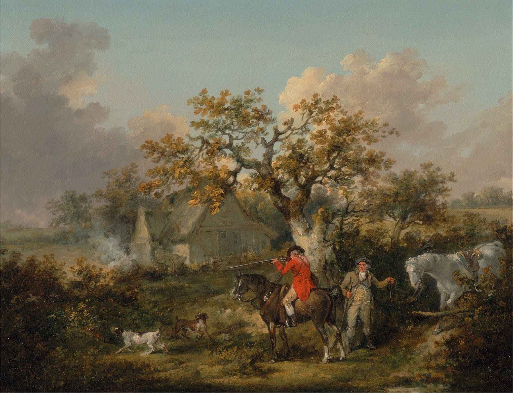 Partridge Shooting by George Morland - Image 2