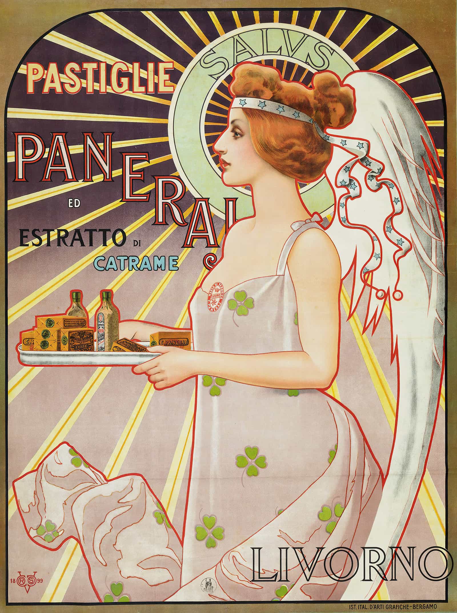 Pastiglie Paneraj Ed Estratto Di Catrame Livorno by Vittorio Matteo Corcos