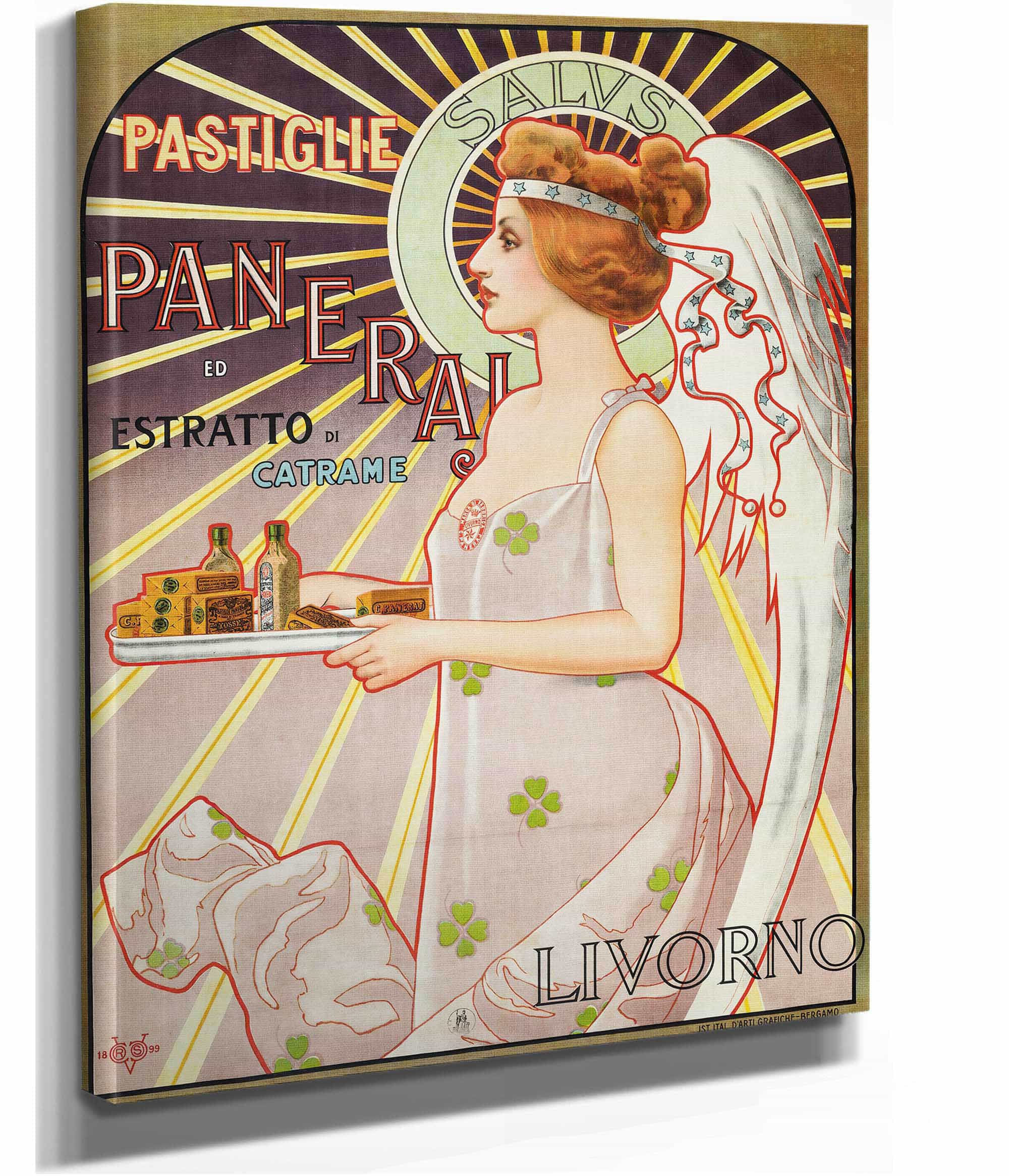 Pastiglie Paneraj Ed Estratto Di Catrame Livorno by Vittorio Matteo Corcos - Image 2
