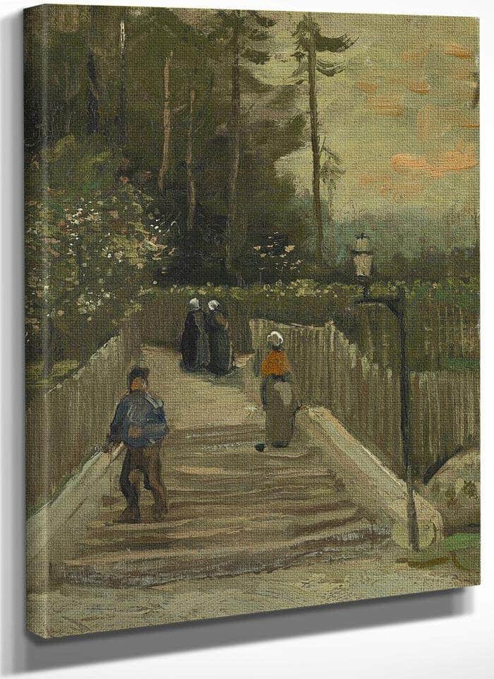 Path In Montmartre By Vincent Van Gogh