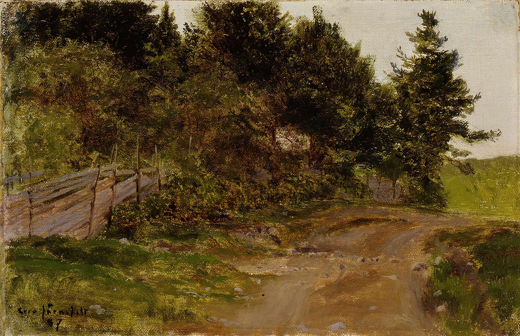 Path In The Forest by Eero Jarnefelt - Image 2