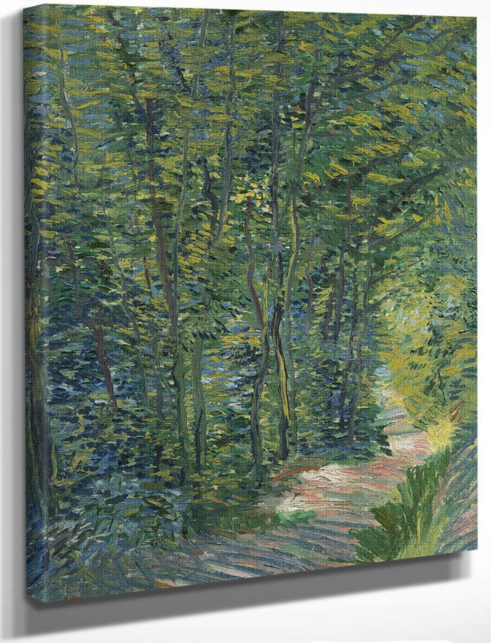 Path In The Woods 2 By Vincent Van Gogh