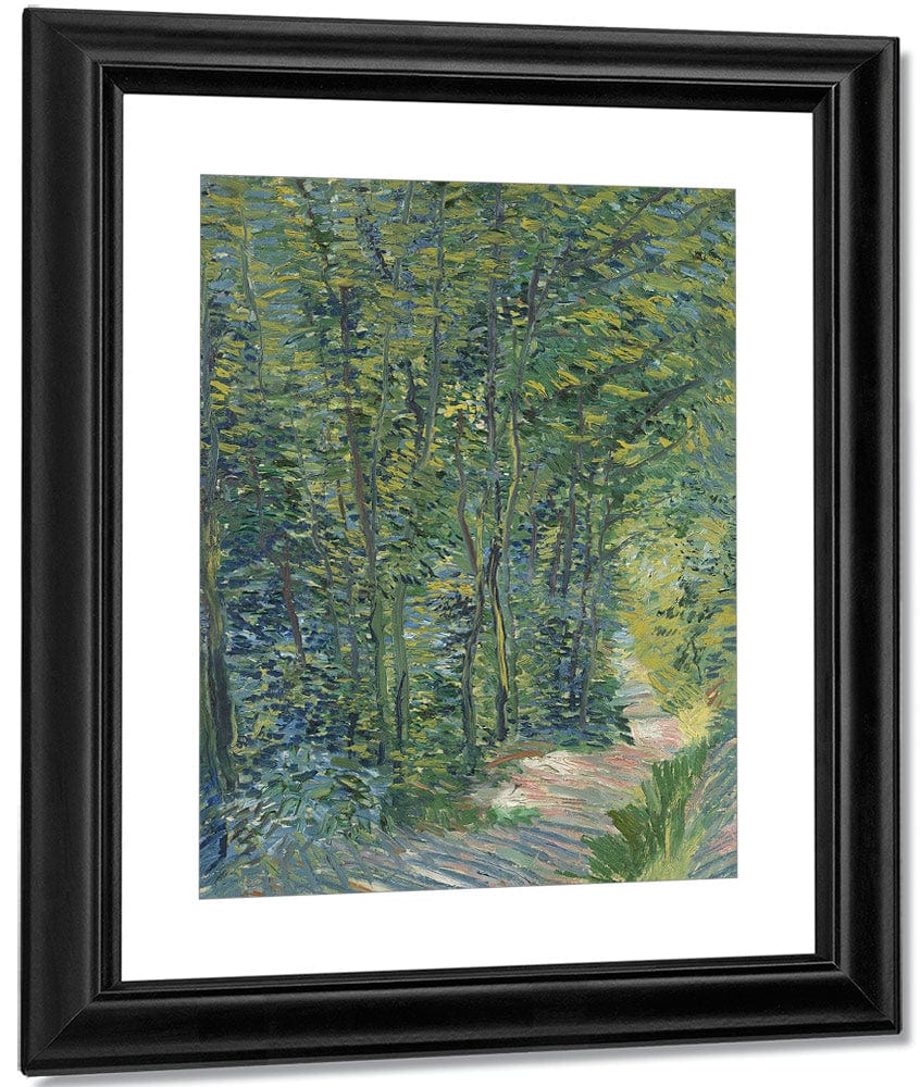 Path In The Woods By Vincent Van Gogh - Image 3