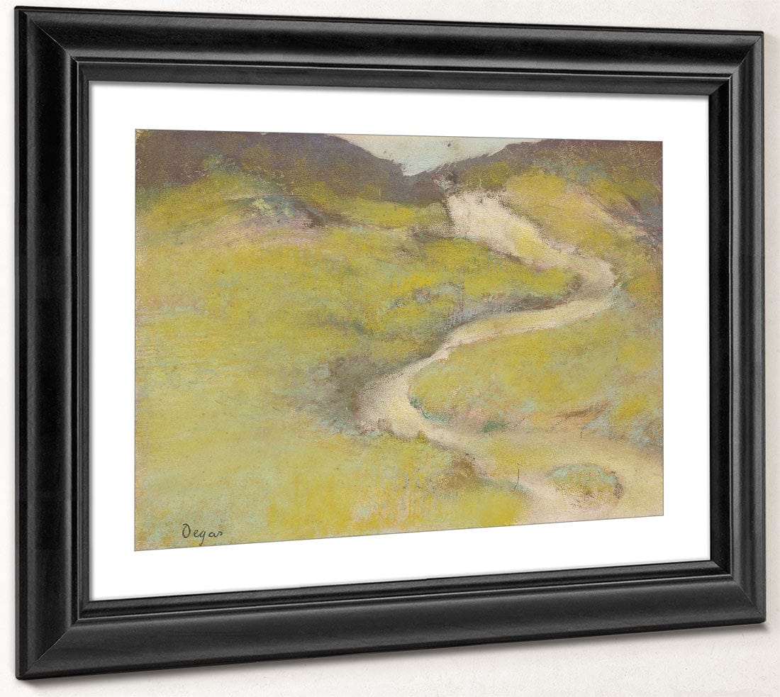 Pathway In A Field By Edgar Degas - Image 4