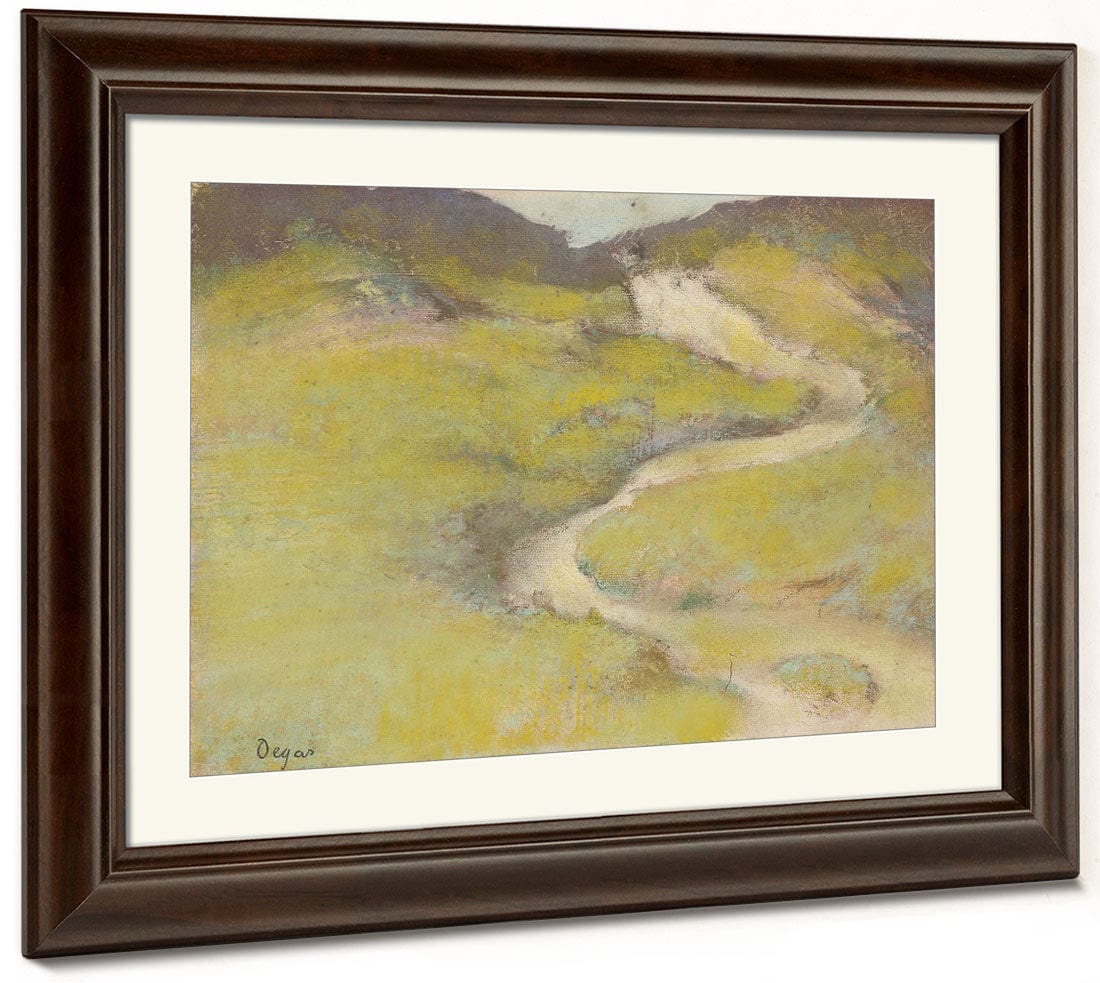 Pathway In A Field By Edgar Degas - Image 5