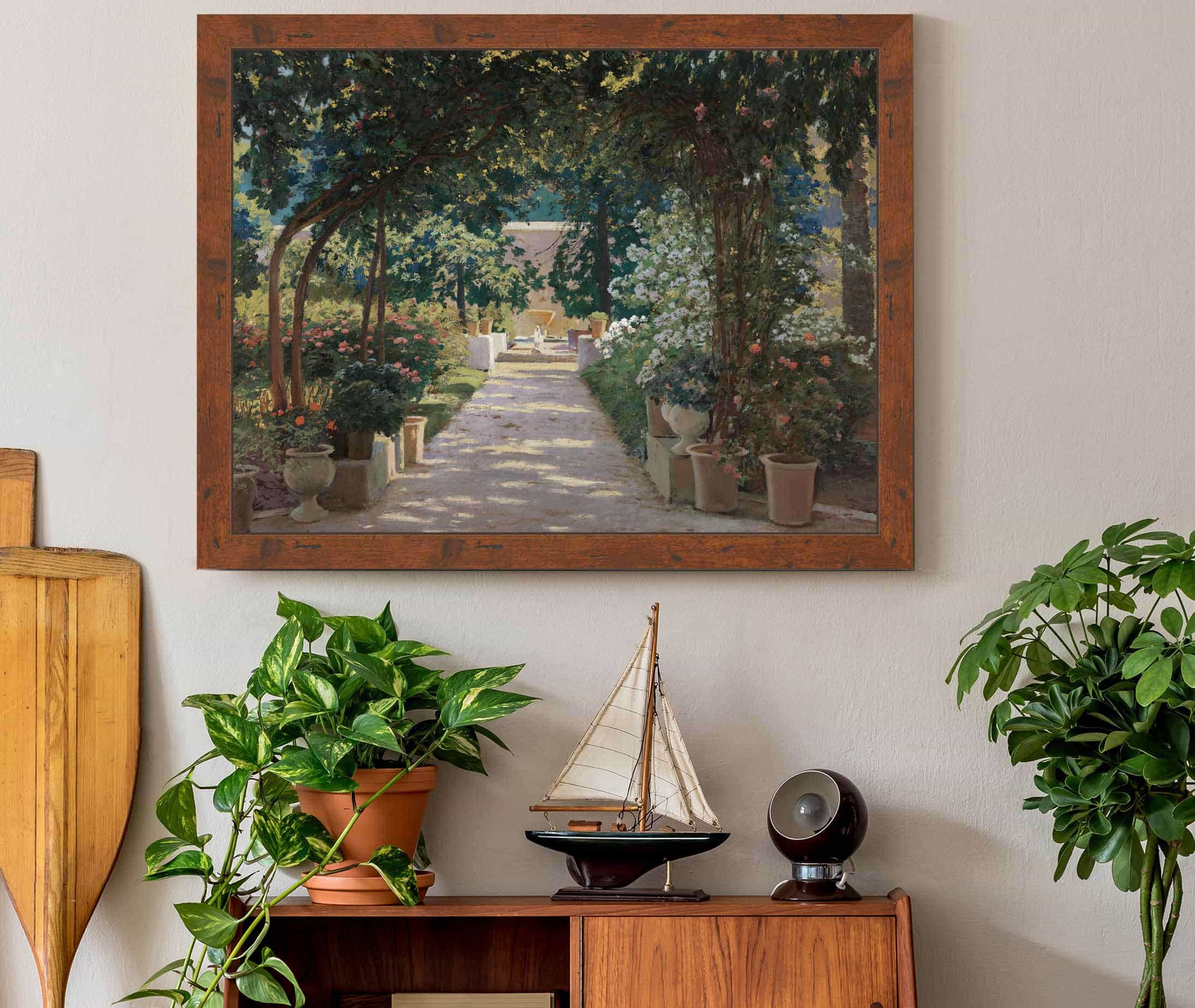 Pati De Jativa Terrace In Jativa Valencia by Santiago Rusinol - Image 3