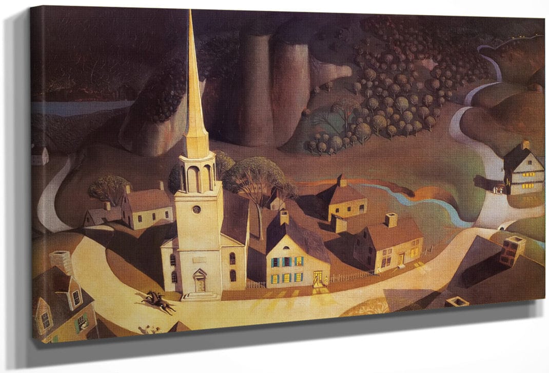 Paul Revere By Grant Wood