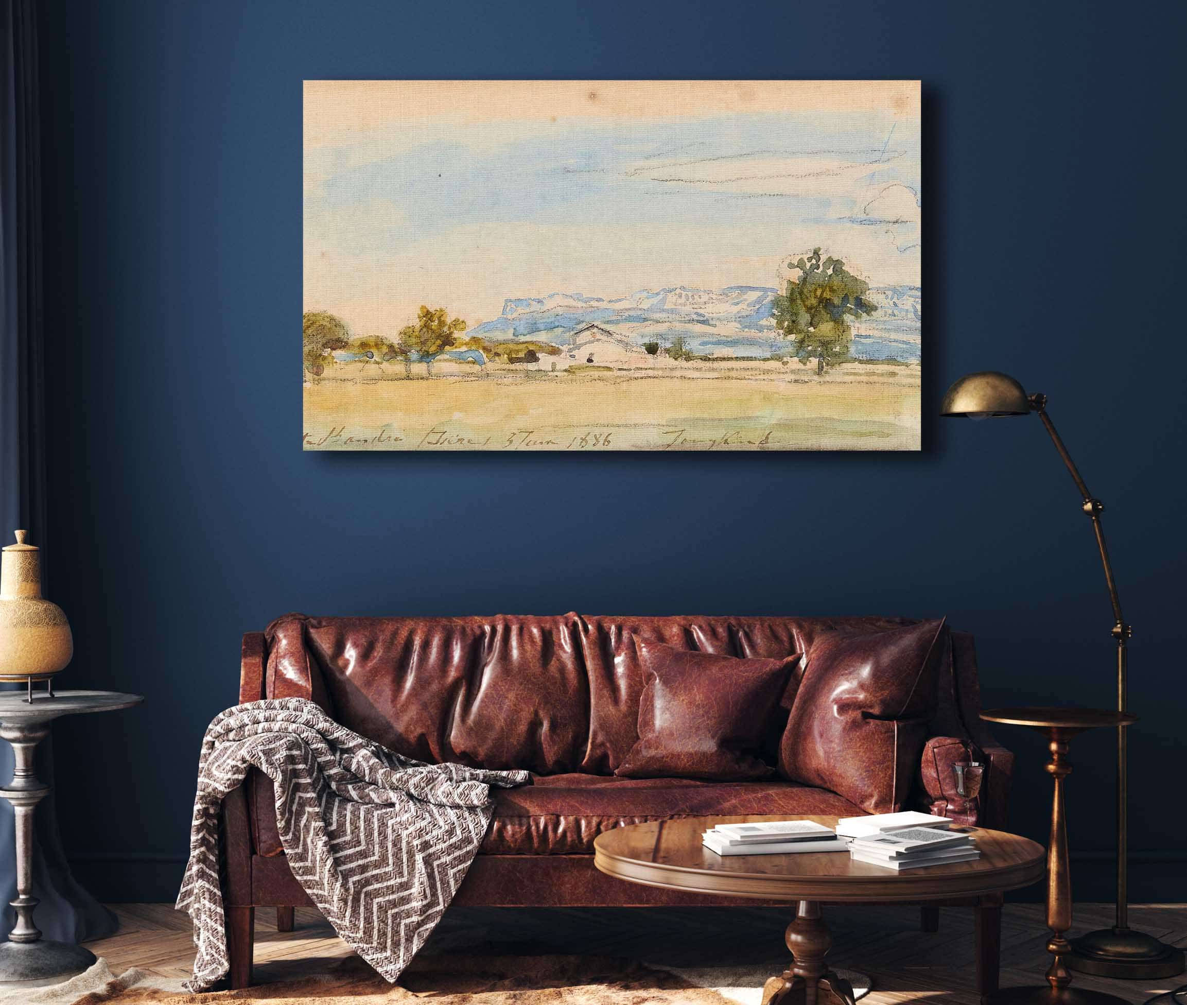 Paysage A La Cote Saint Andre by Johan Barthold Jongkind - Image 4