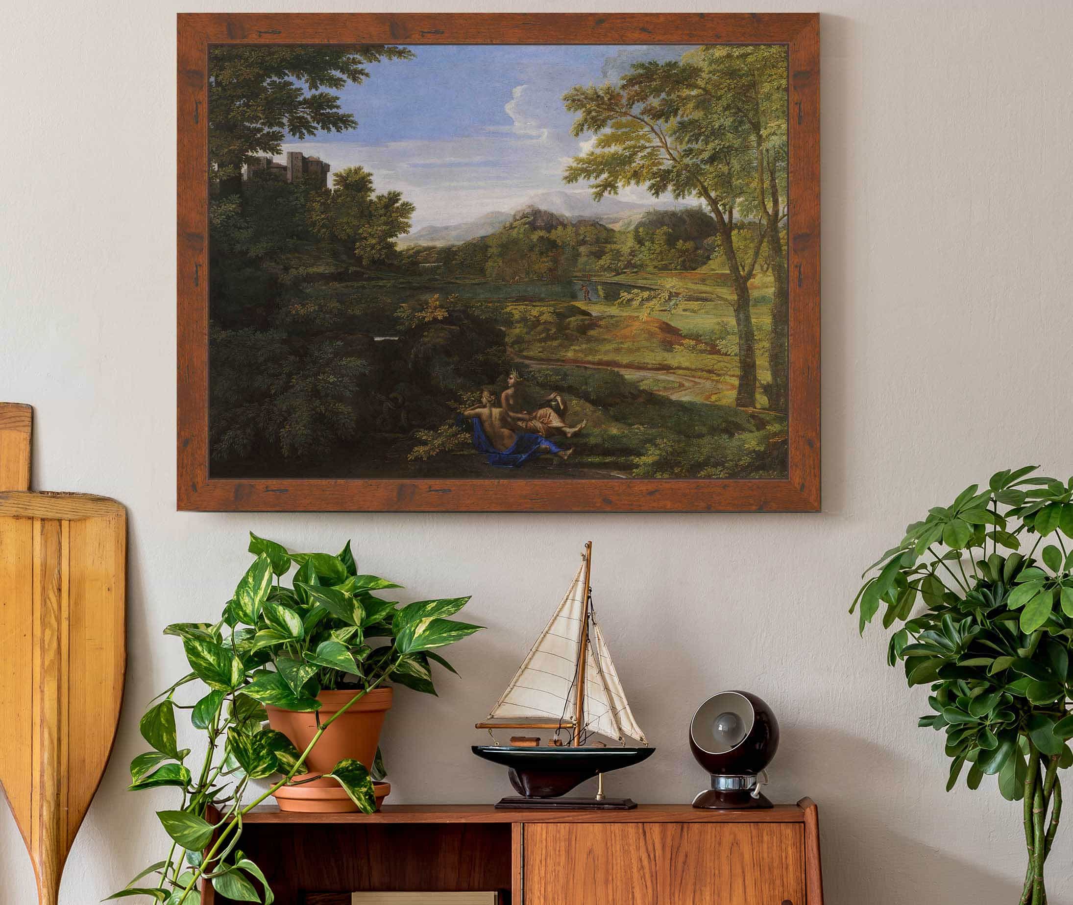 Paysage Avec Deux Nymphes Et Un Serpent by Nicolas Poussin - Image 5