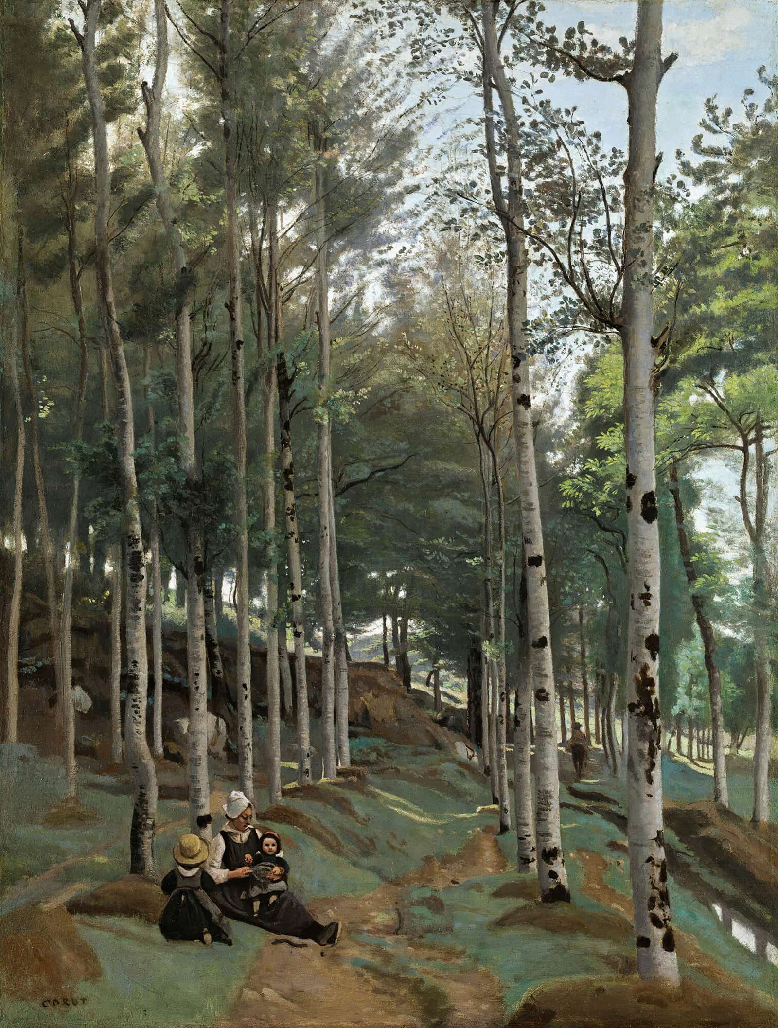 Paysage Breton by Jean Baptiste Camille Corot