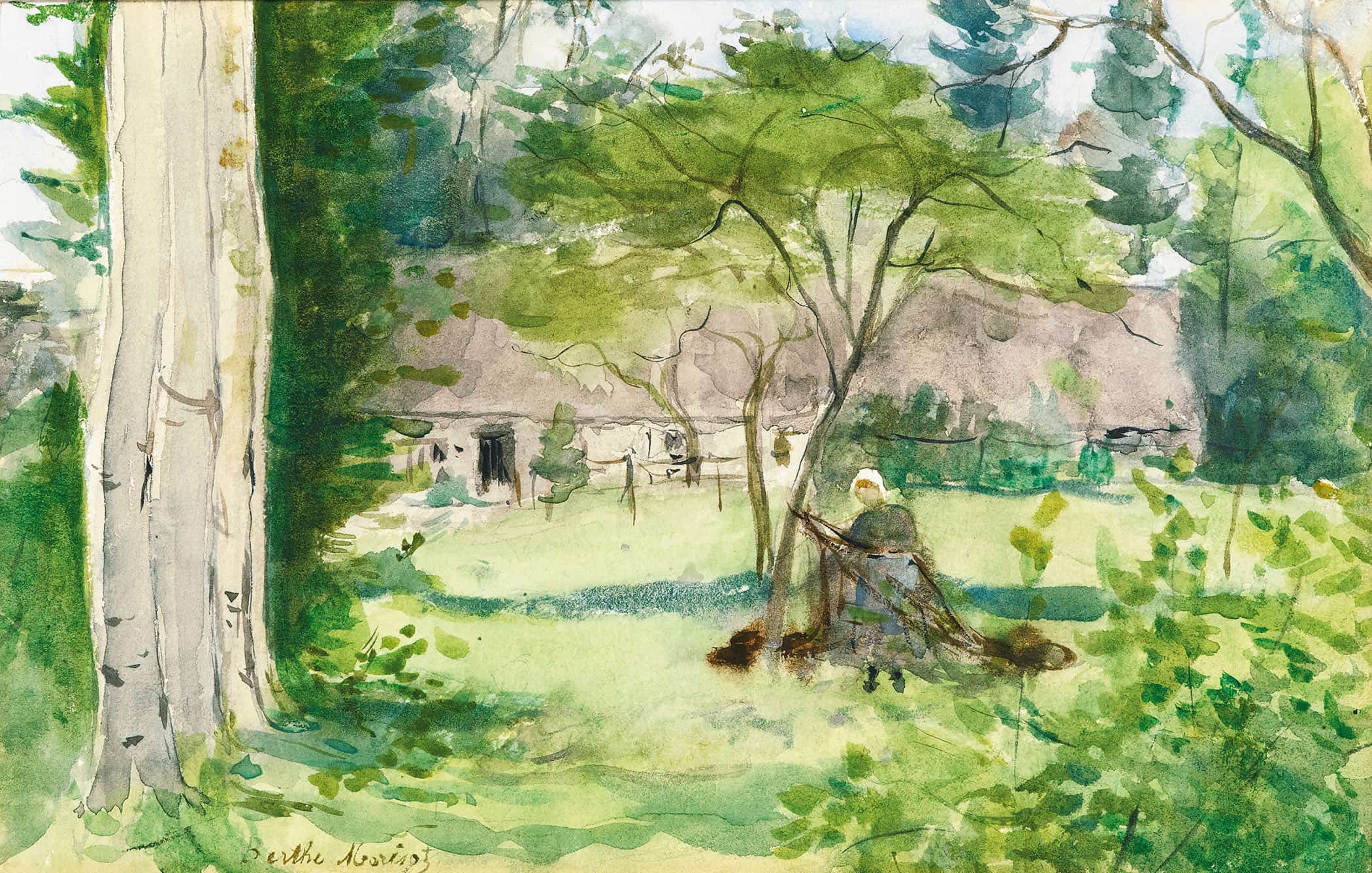 Paysage by Berthe Morisot - Image 2
