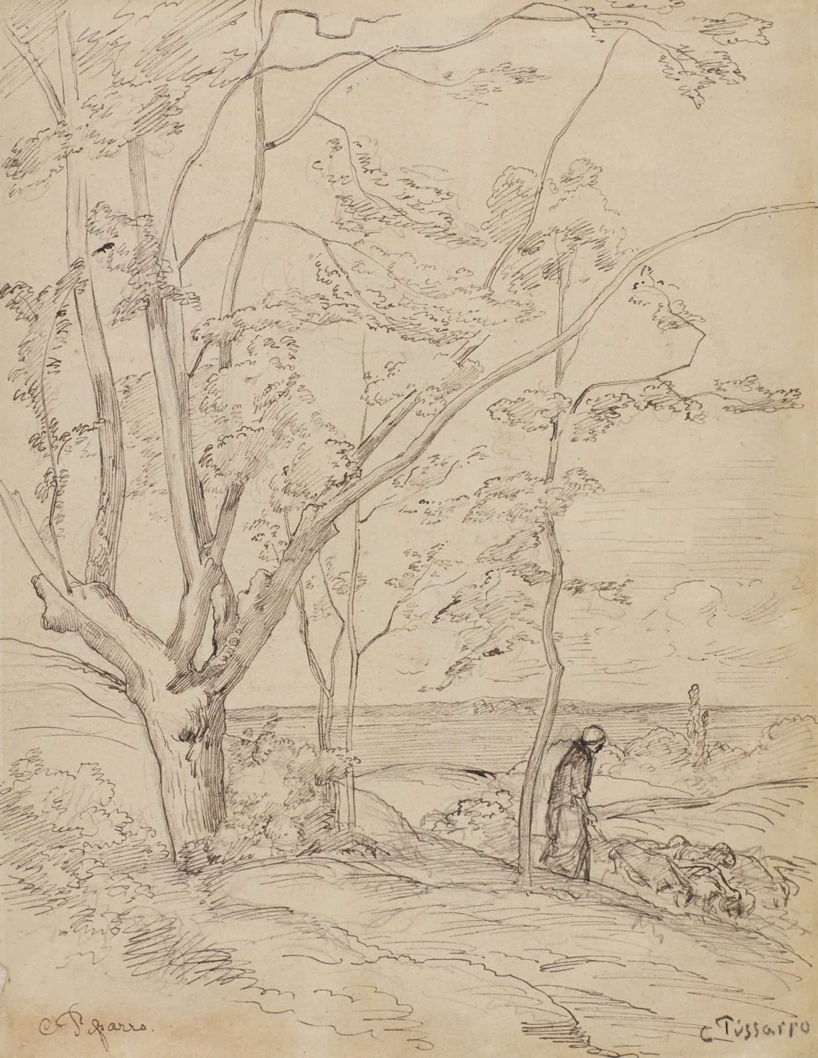 Paysage by Camille Pissarro