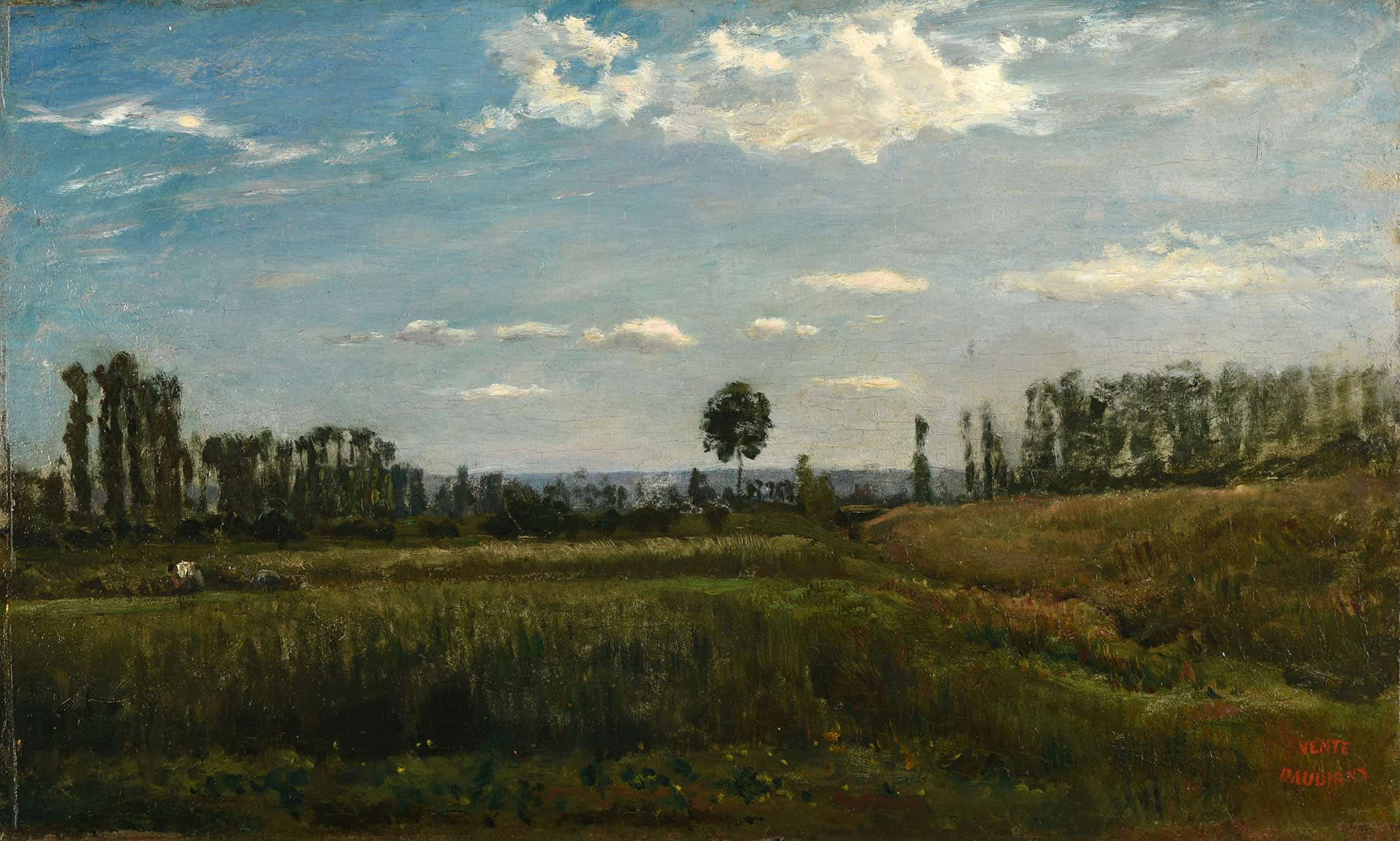 Paysage by Charles Francois Daubigny - Image 2