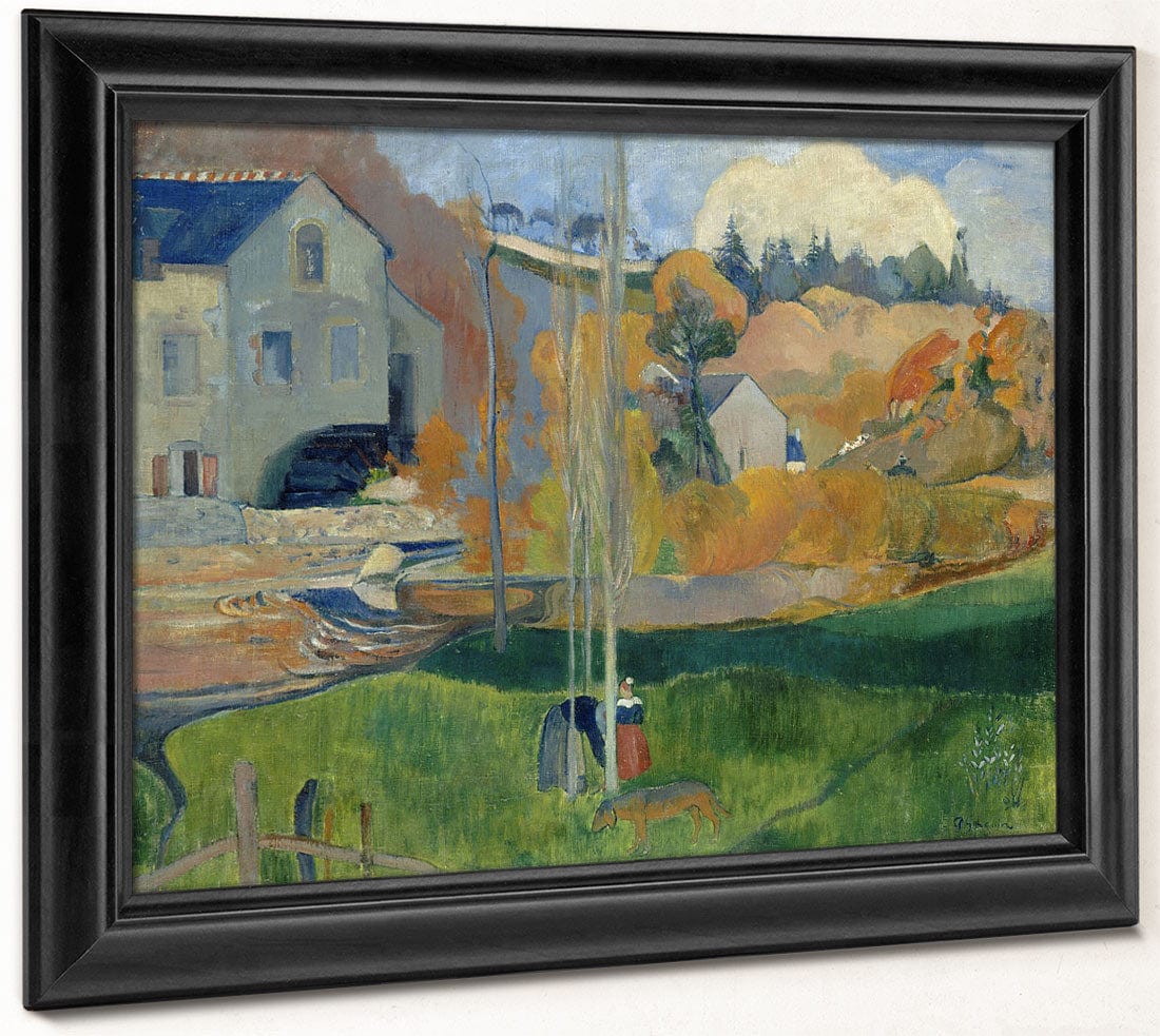 Paysage De Bretagne Le Moulin David By Paul Gauguin - Image 6
