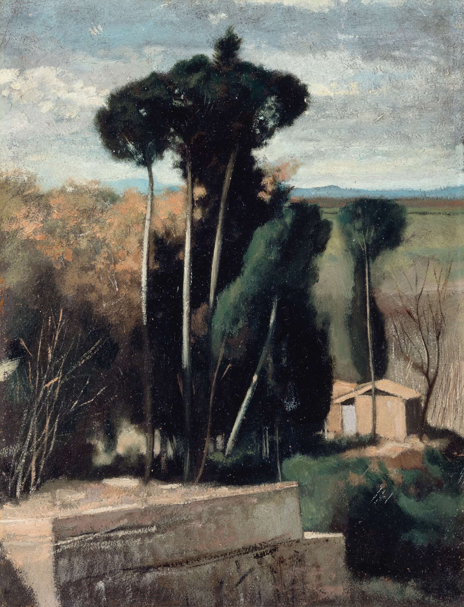 Paysage Ditalie by Jean Jacques Henner - Image 2