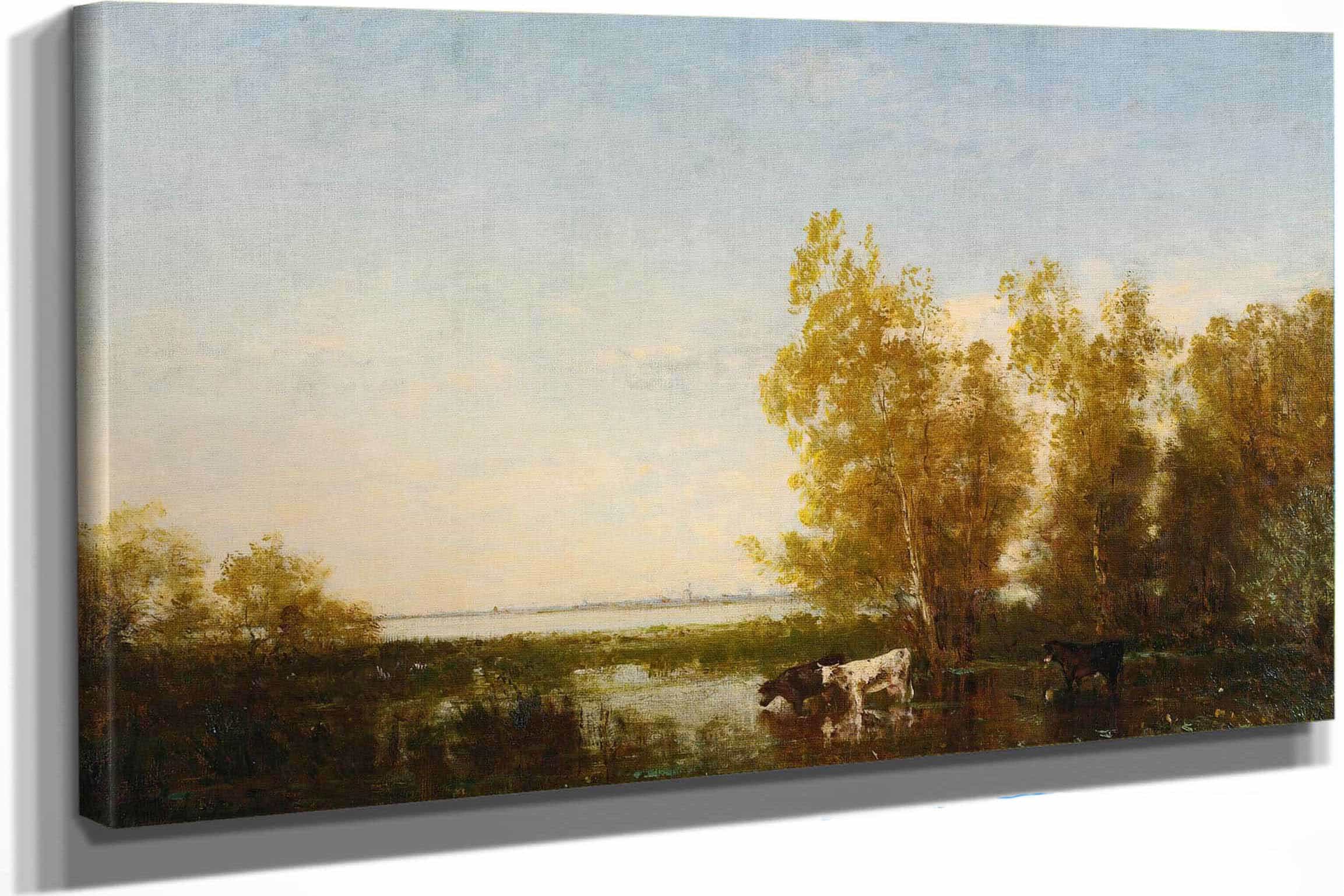 Paysage Hollandaise by Felix Ziem