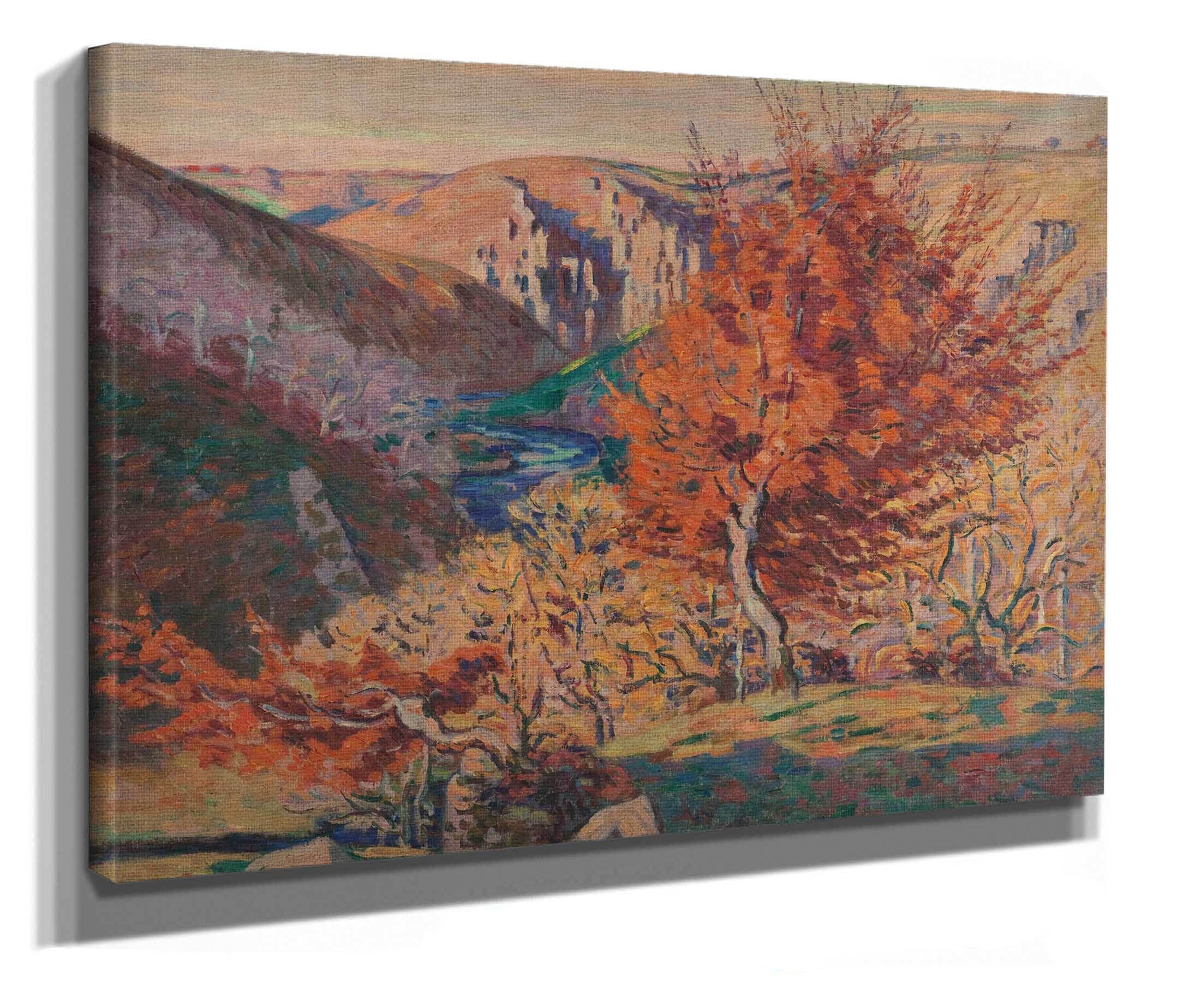 Paysage Le Rocher De La Fileuse by Armand Guillaumin - Image 2