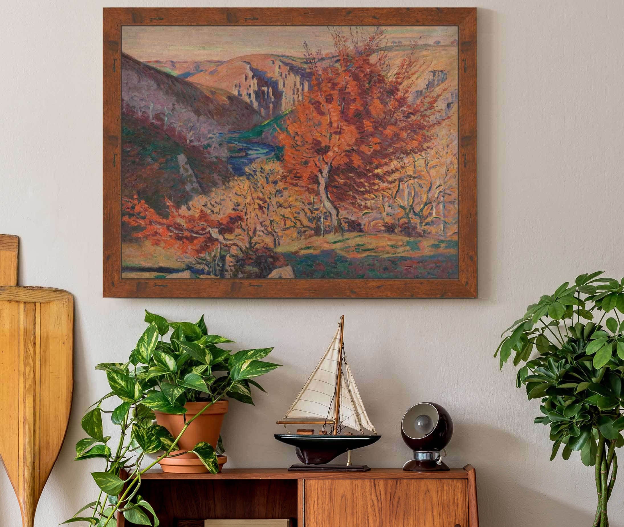 Paysage Le Rocher De La Fileuse by Armand Guillaumin - Image 3