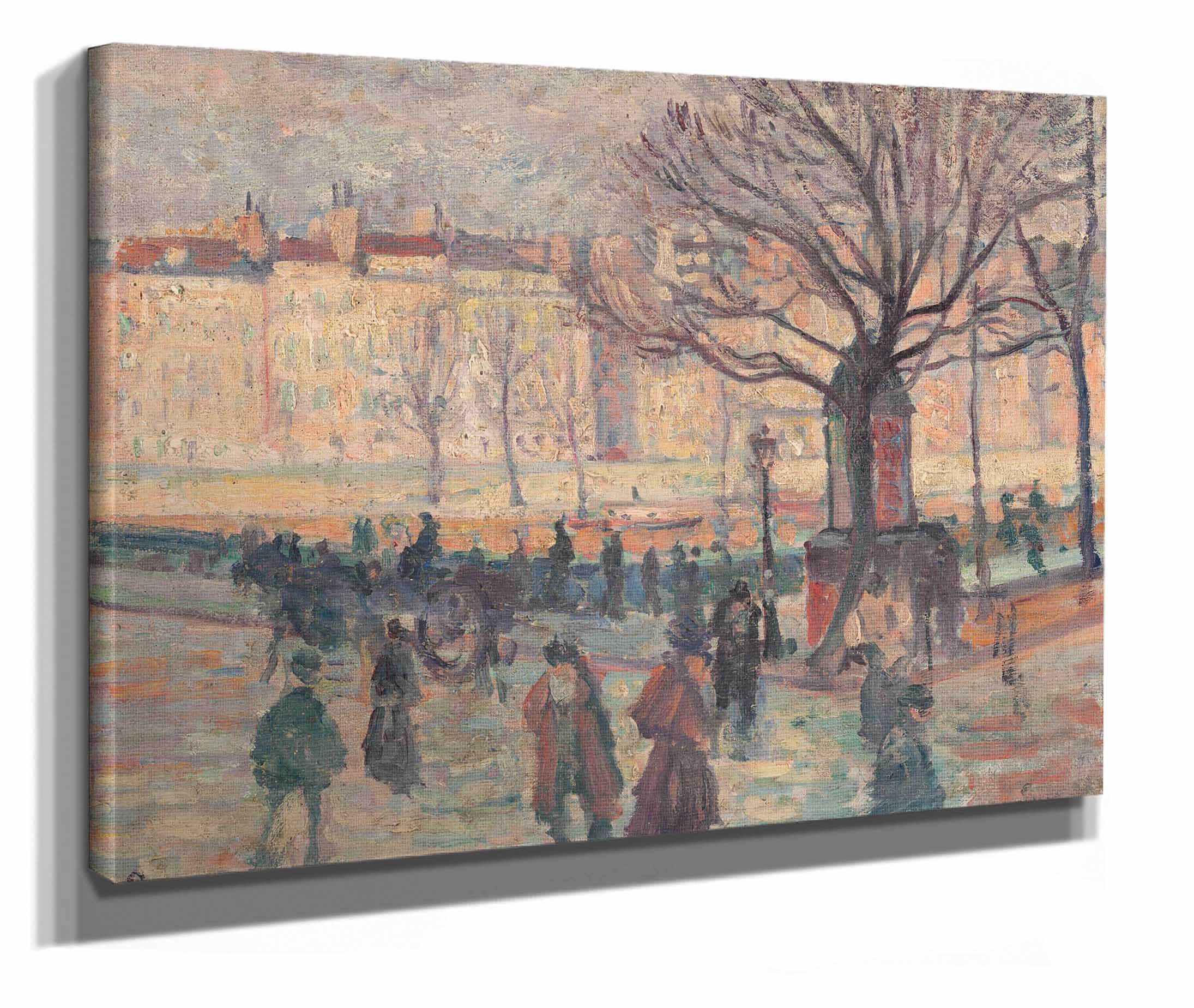 Paysage Parisien Bords De Seine by Maximilien Luce - Image 2