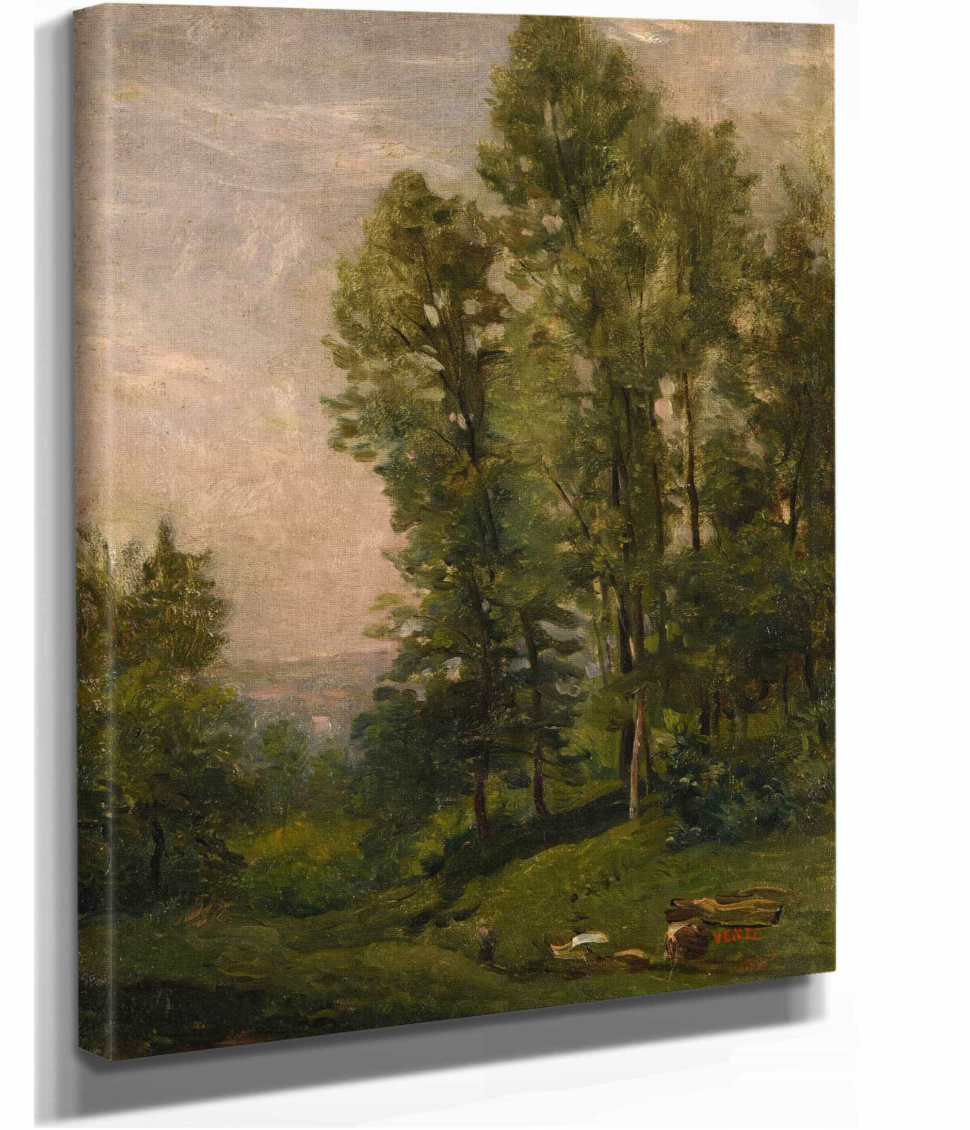 Paysage Stade De Creation Etude by Charles Francois Daubigny - Image 2