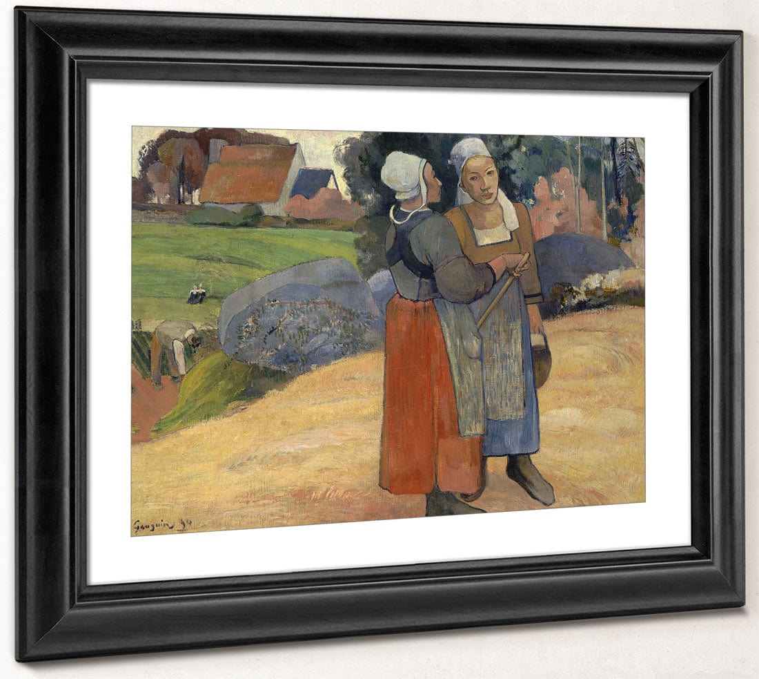 Paysannes Bretonnes By Paul Gauguin - Image 2