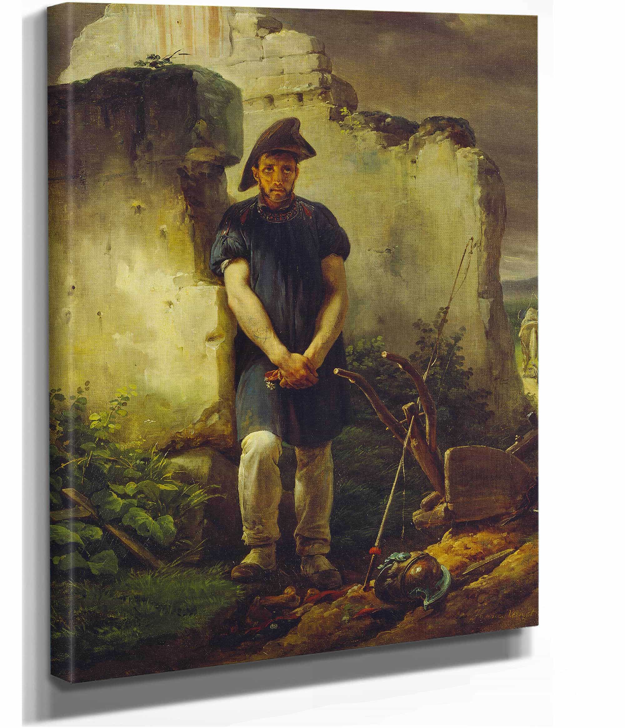 Peace And War by Horace Vernet - Image 2