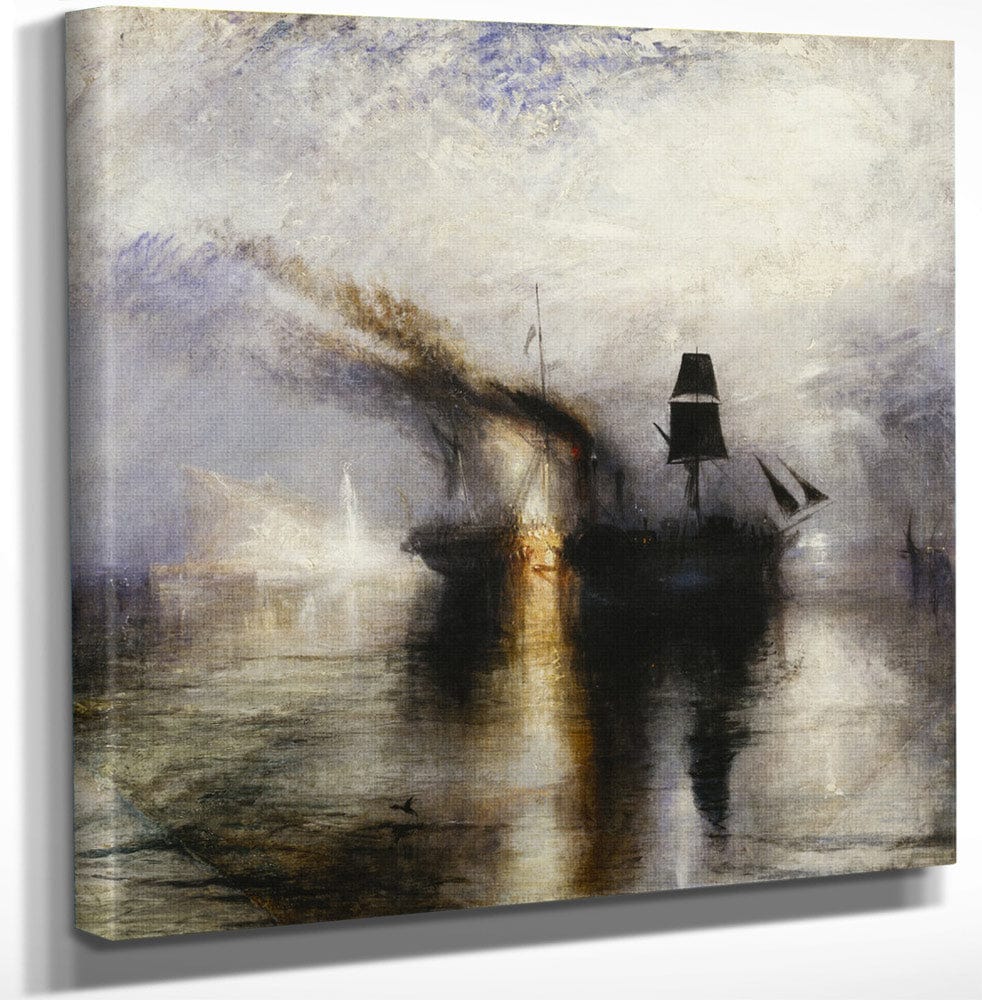 Peace   Burial At Sea Exhibited 1842 By Joseph Mallord William Turner