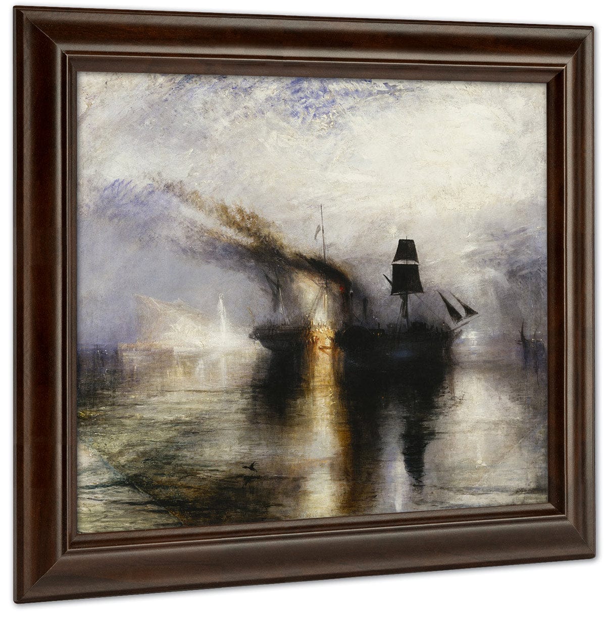 Peace   Burial At Sea Exhibited 1842 By Joseph Mallord William Turner - Image 4