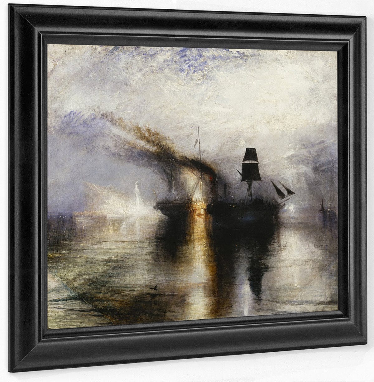 Peace   Burial At Sea Exhibited 1842 By Joseph Mallord William Turner - Image 6
