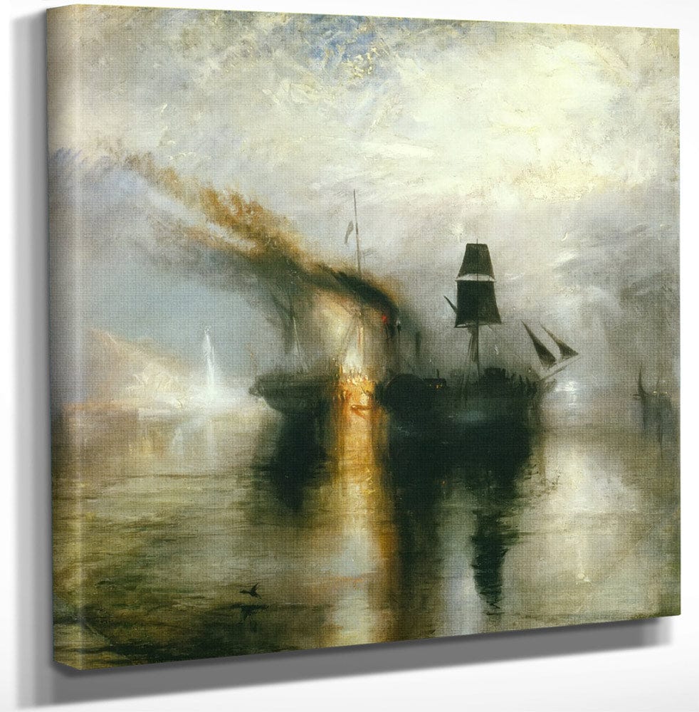 Peace Burial At Sea By Jwm Turner