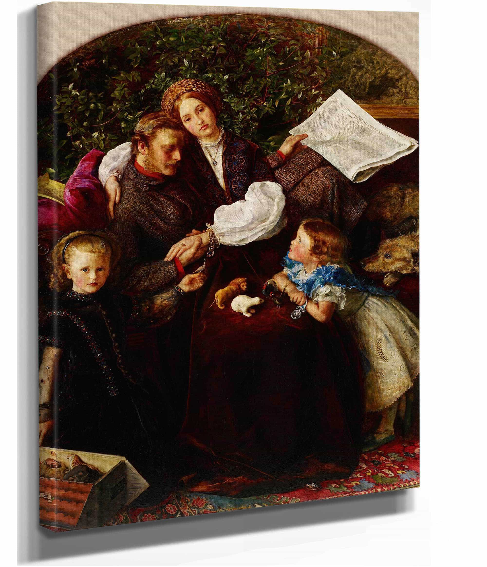 Peace Concluded by Sir John Everett Millais - Image 2