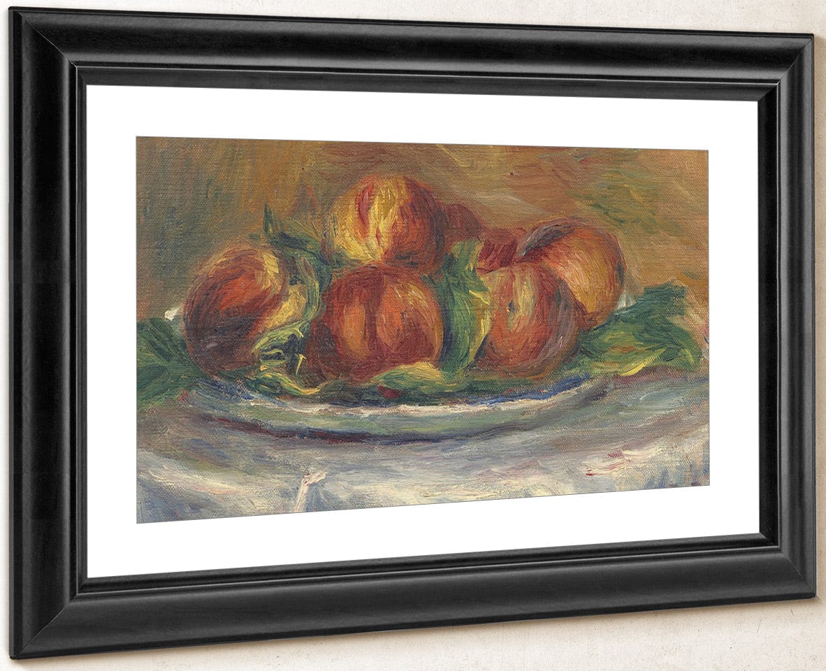 Peaches On A Plate By Pierre Auguste Renoir - Image 4