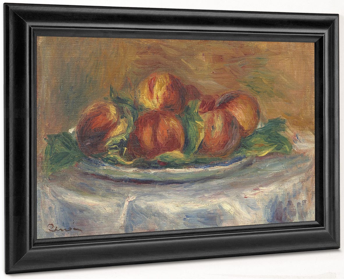Peaches On A Plate By Pierre Auguste Renoir - Image 8