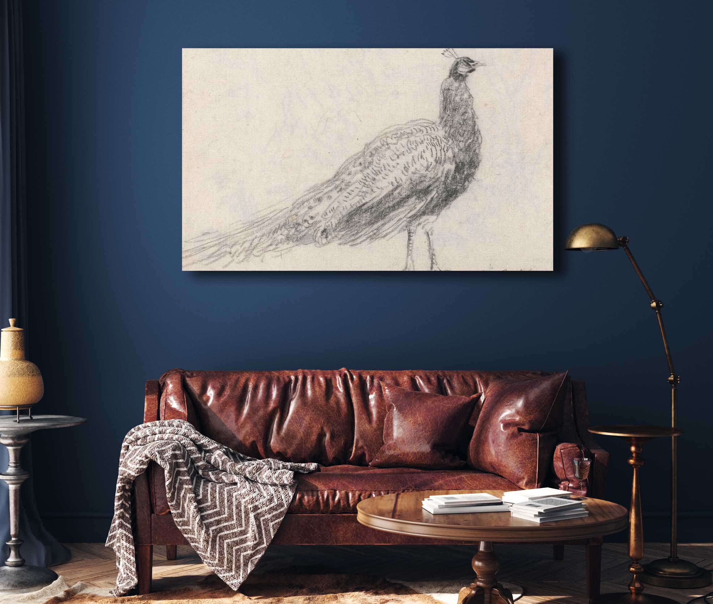 Peacock At Capel Curig S by David Cox - Image 4
