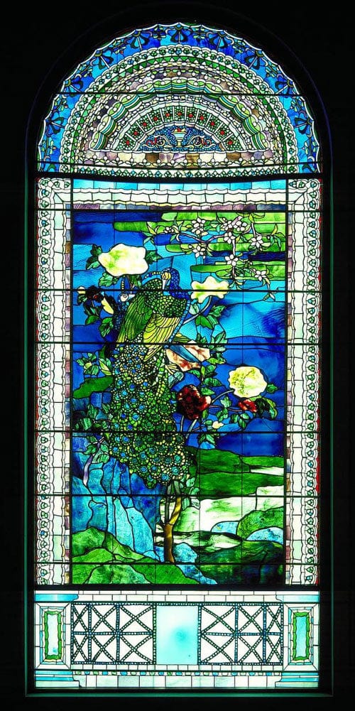 Peacocks And Peonies Ii By John La Farge - Image 2
