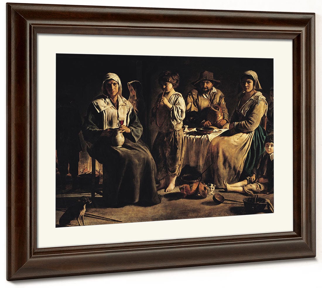 Peasant Family In An Interior By Louis Le Nain - Image 5